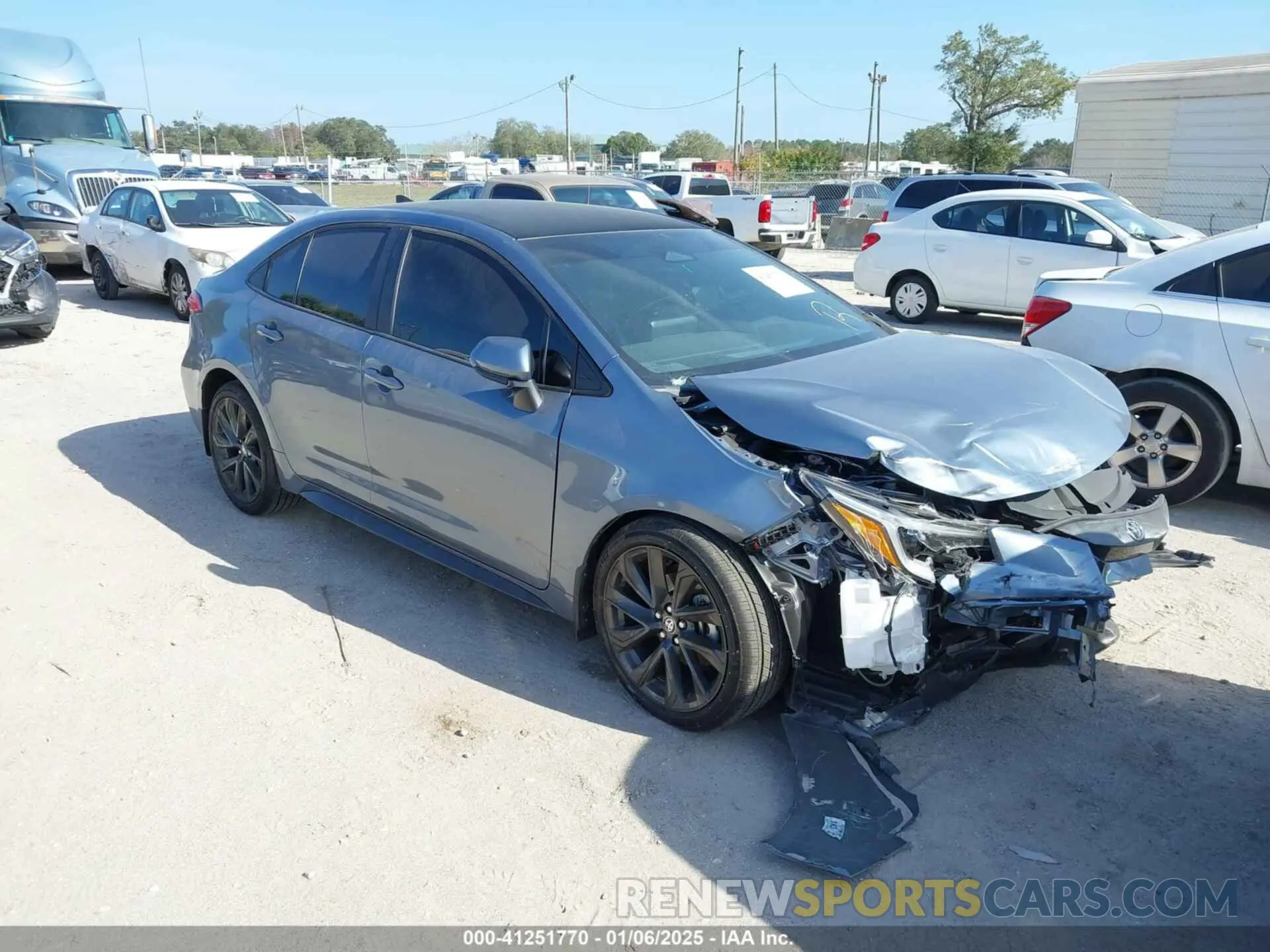 1 Photograph of a damaged car 5YFS4MCE1RP210864 TOYOTA COROLLA 2024