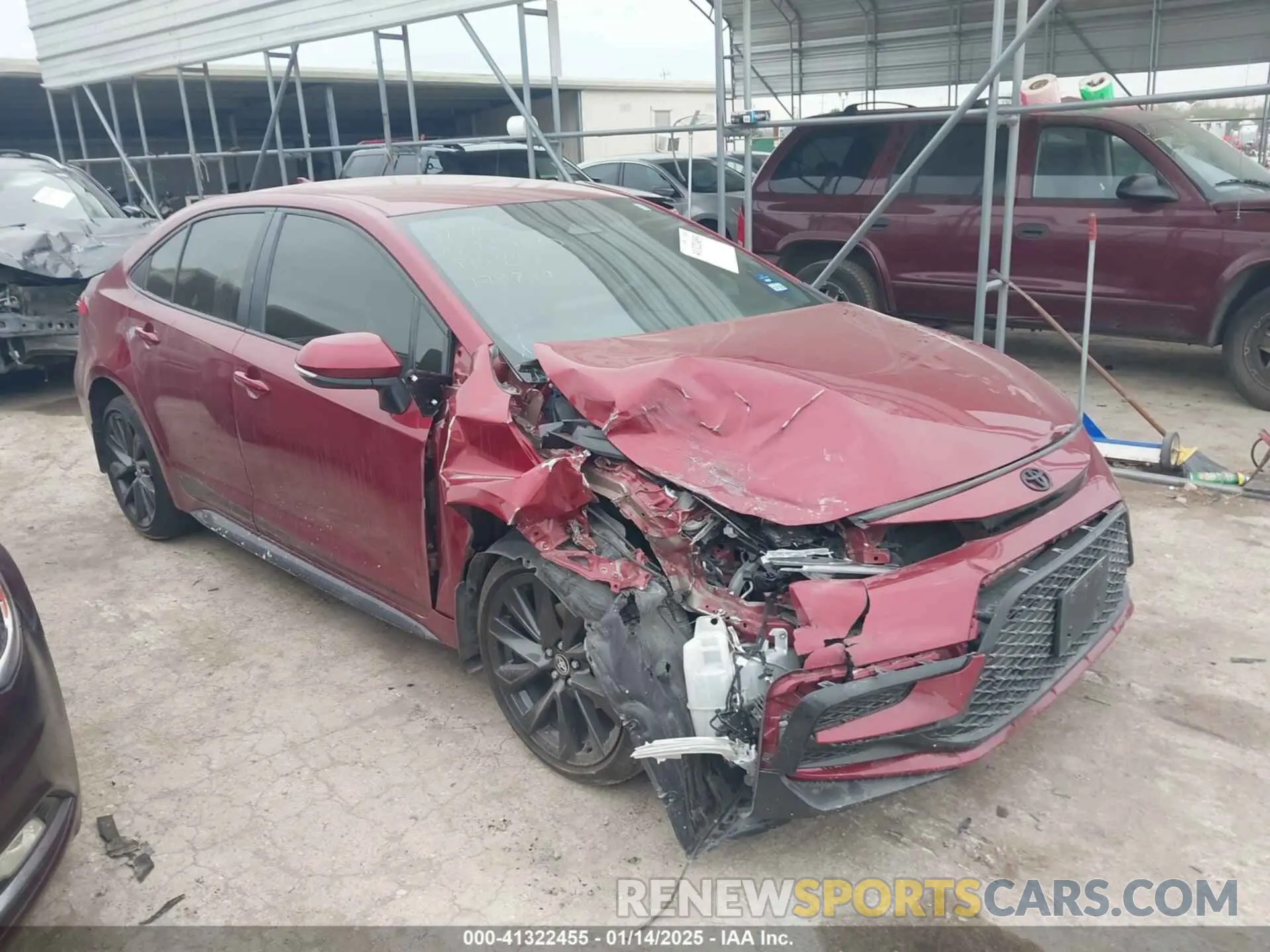 1 Photograph of a damaged car 5YFS4MCE2RP179818 TOYOTA COROLLA 2024