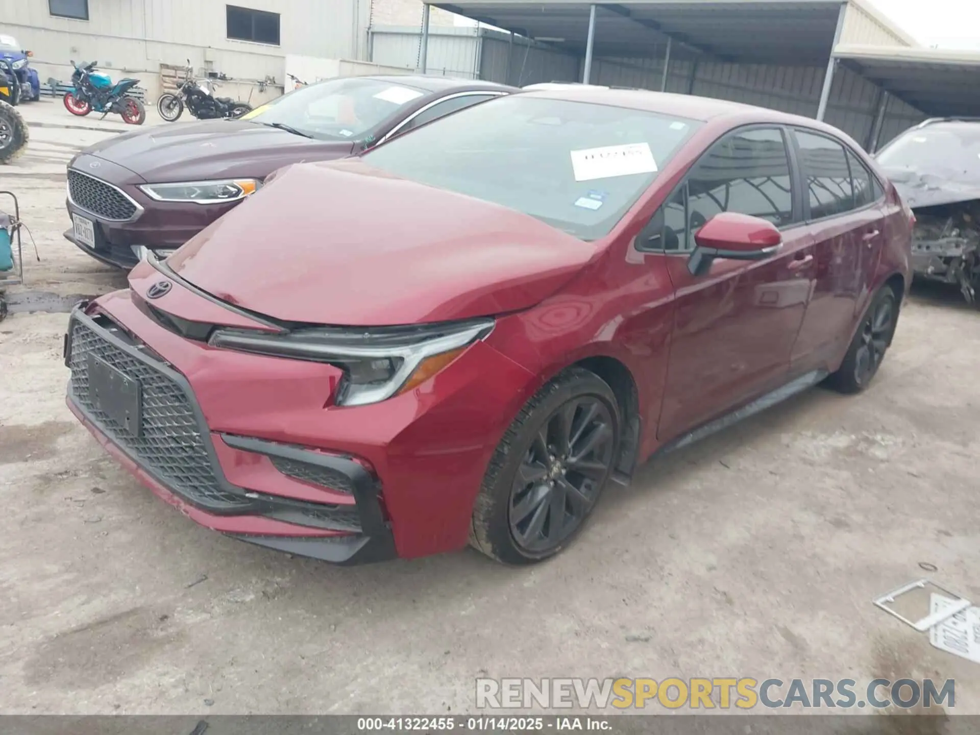 2 Photograph of a damaged car 5YFS4MCE2RP179818 TOYOTA COROLLA 2024