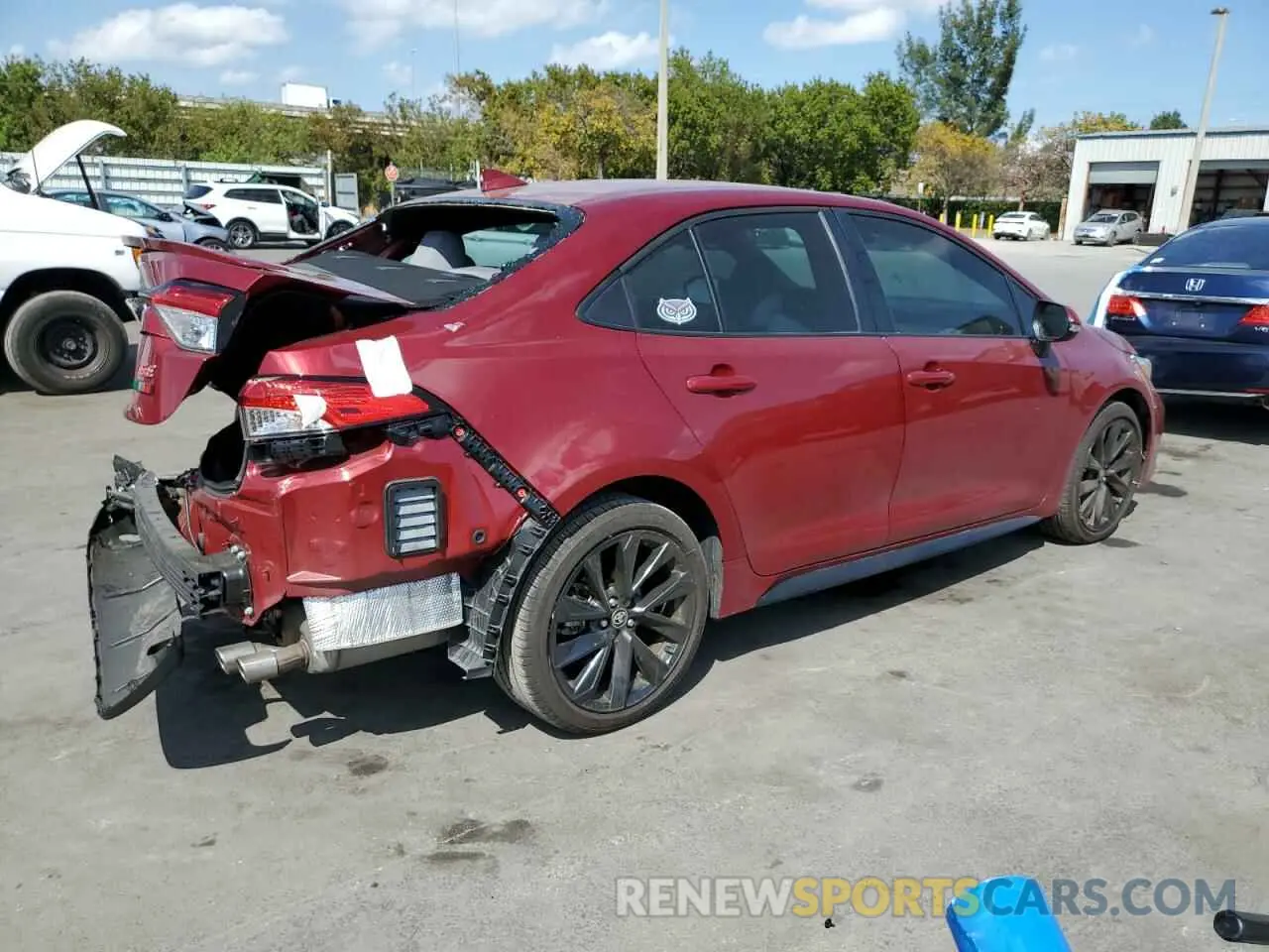 3 Photograph of a damaged car 5YFS4MCE2RP180435 TOYOTA COROLLA 2024