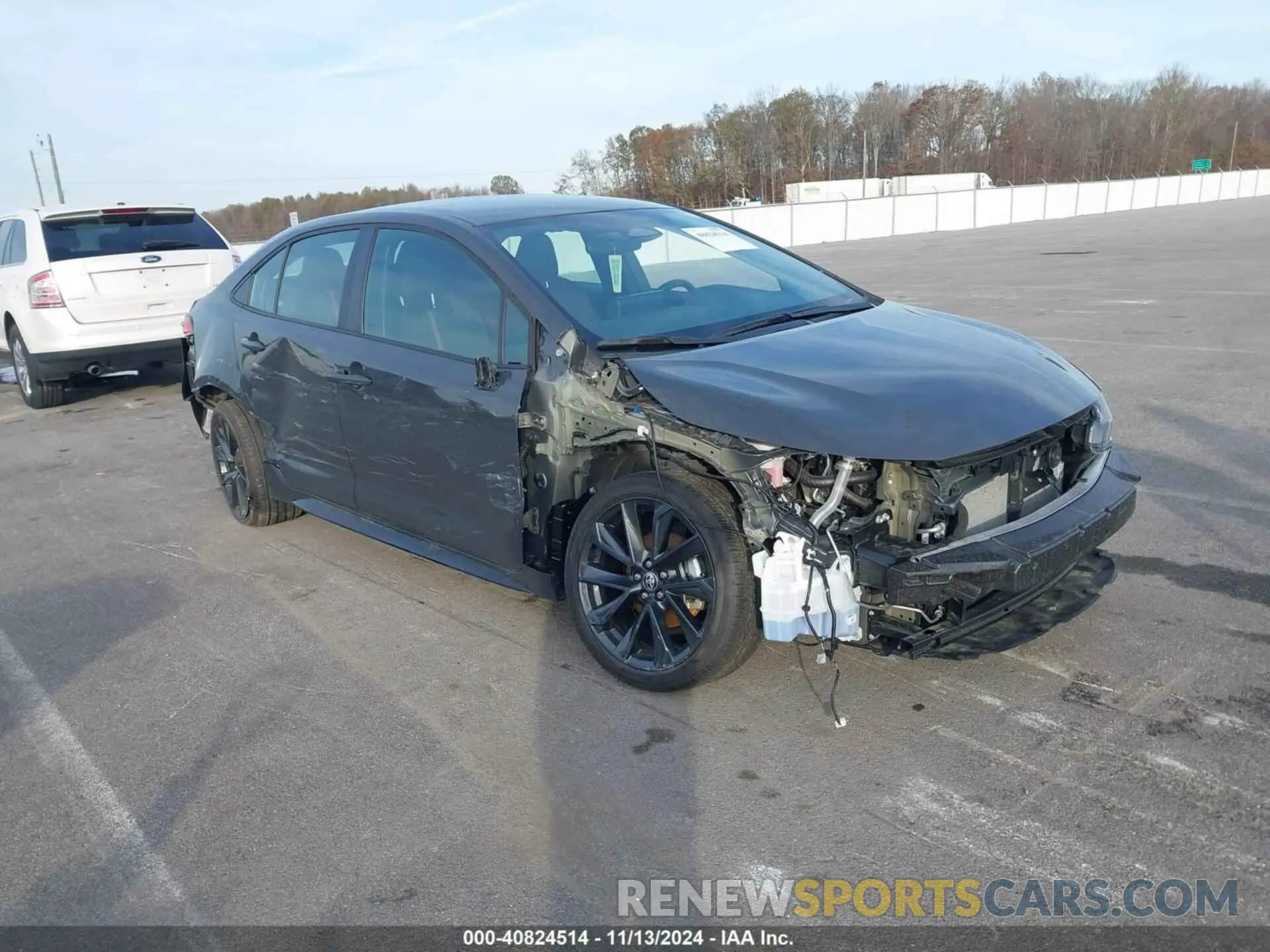 1 Photograph of a damaged car 5YFS4MCE2RP186266 TOYOTA COROLLA 2024