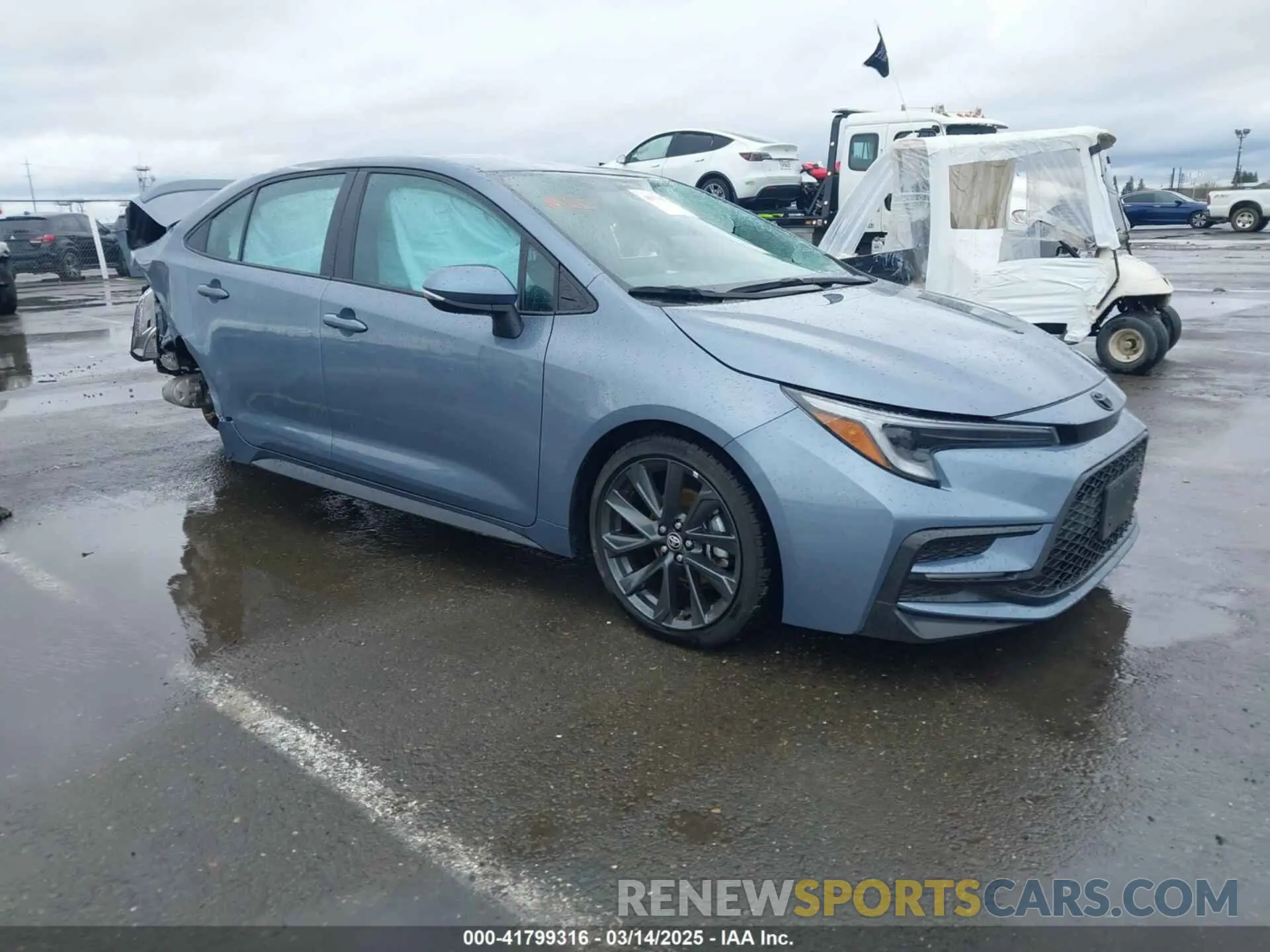 1 Photograph of a damaged car 5YFS4MCE2RP189264 TOYOTA COROLLA 2024