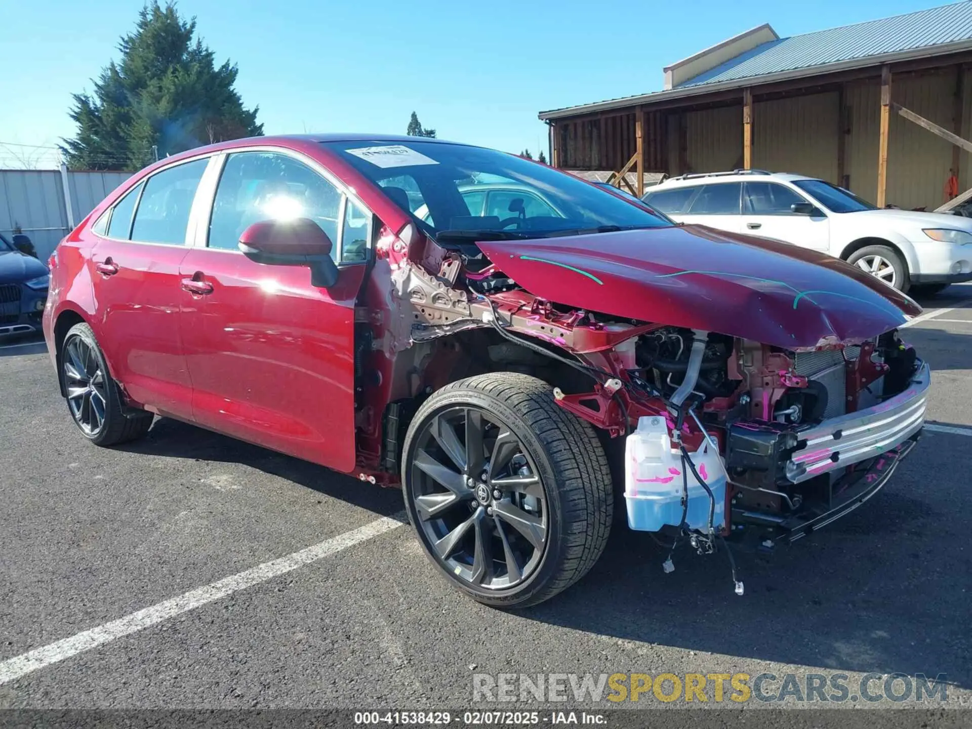 1 Photograph of a damaged car 5YFS4MCE2RP212624 TOYOTA COROLLA 2024