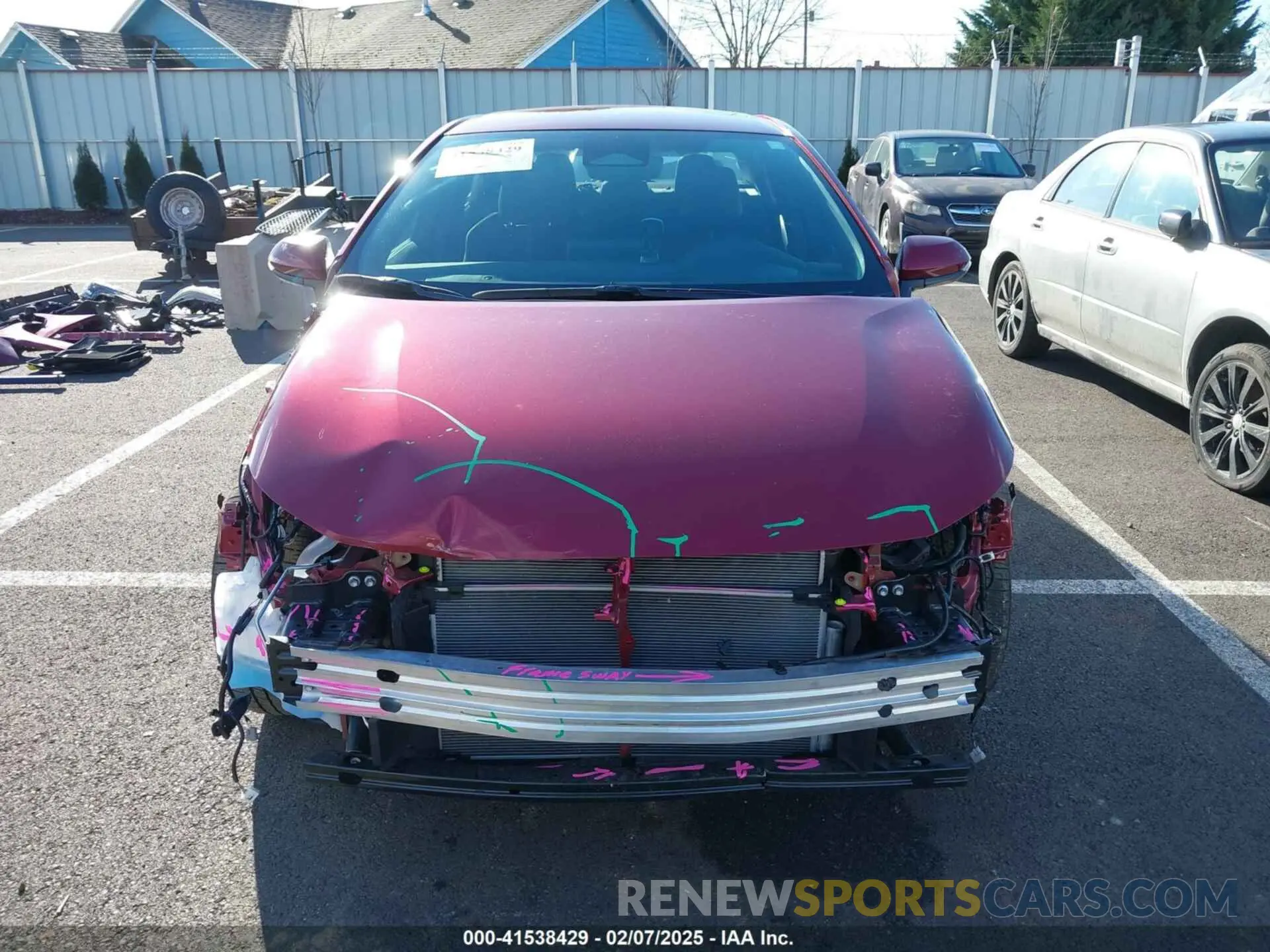13 Photograph of a damaged car 5YFS4MCE2RP212624 TOYOTA COROLLA 2024