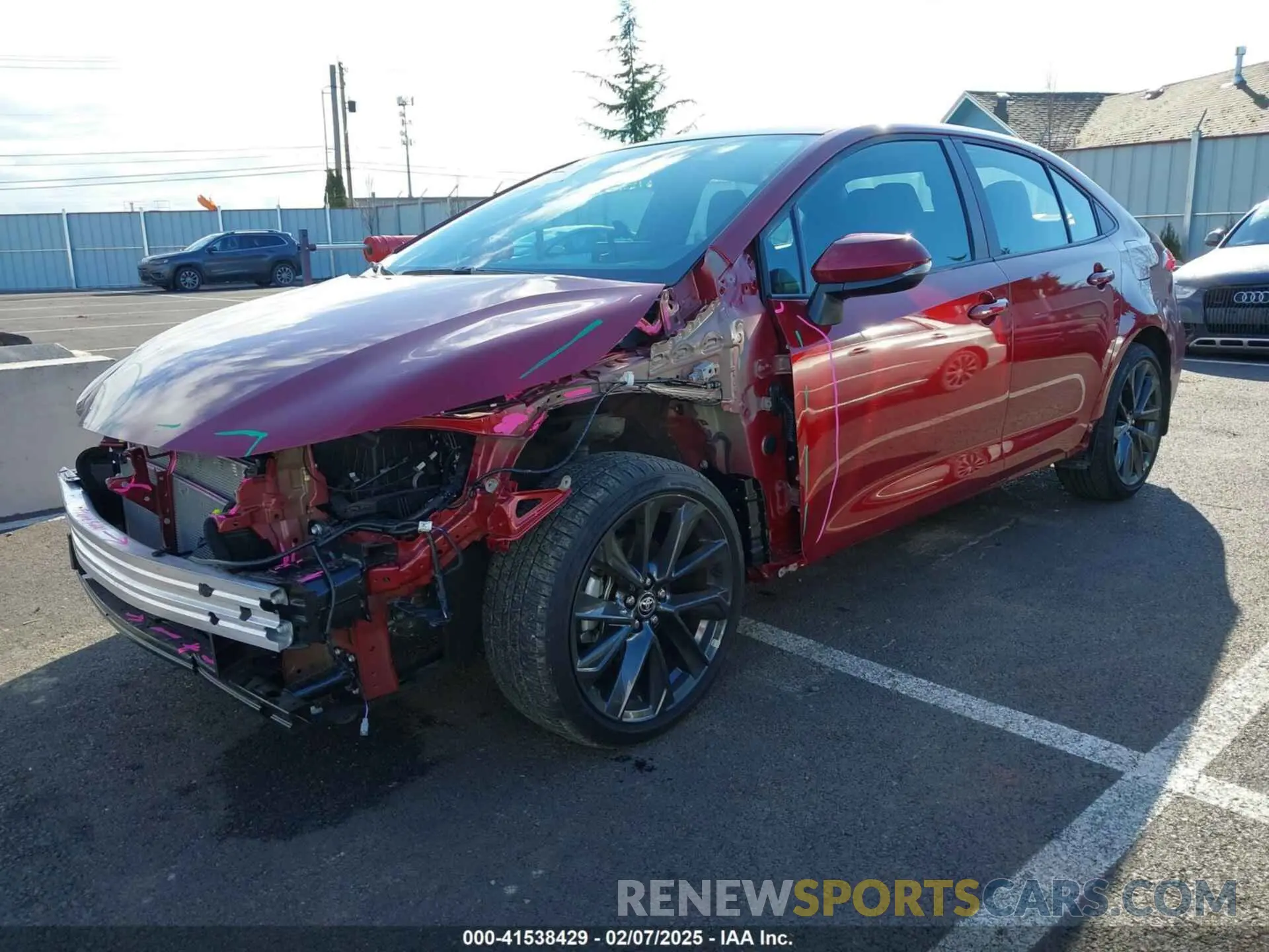 2 Photograph of a damaged car 5YFS4MCE2RP212624 TOYOTA COROLLA 2024