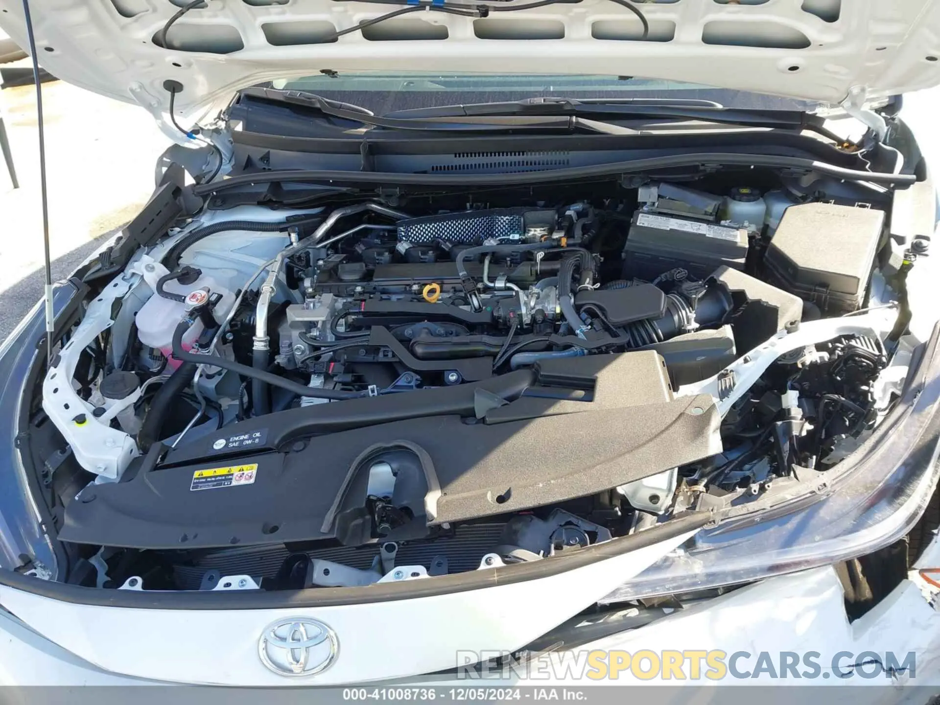 10 Photograph of a damaged car 5YFS4MCE3RP184302 TOYOTA COROLLA 2024