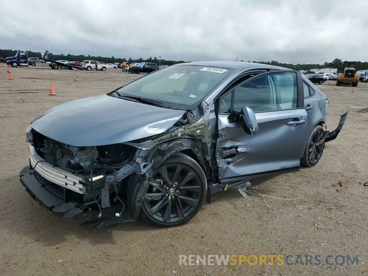 1 Photograph of a damaged car 5YFS4MCE3RP185790 TOYOTA COROLLA 2024