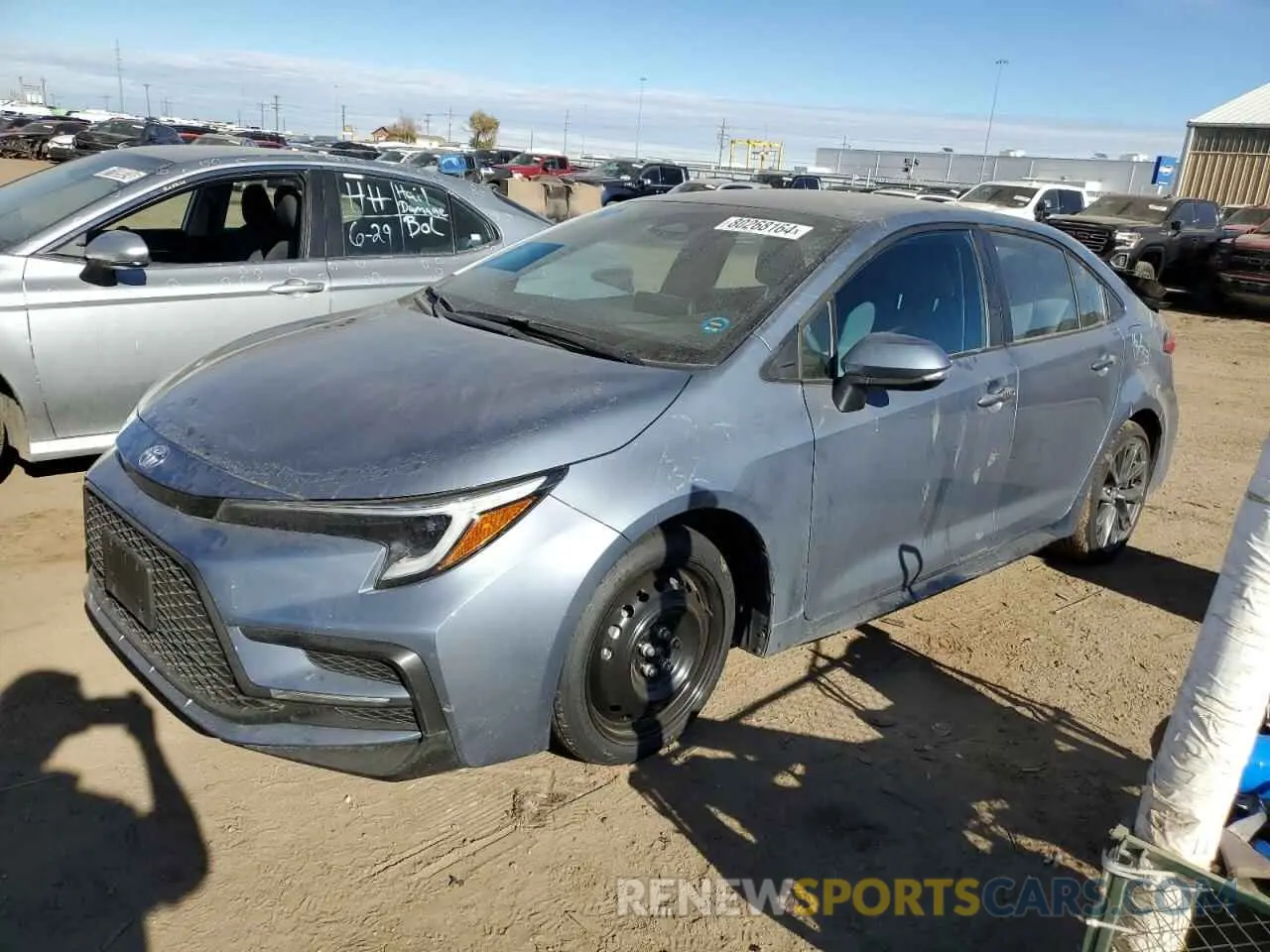 1 Фотография поврежденного автомобиля 5YFS4MCE3RP192240 TOYOTA COROLLA 2024