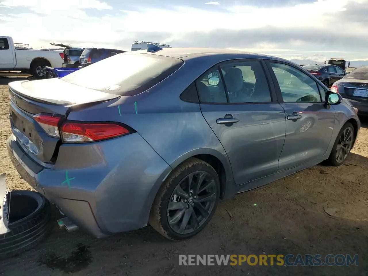 3 Фотография поврежденного автомобиля 5YFS4MCE3RP192240 TOYOTA COROLLA 2024