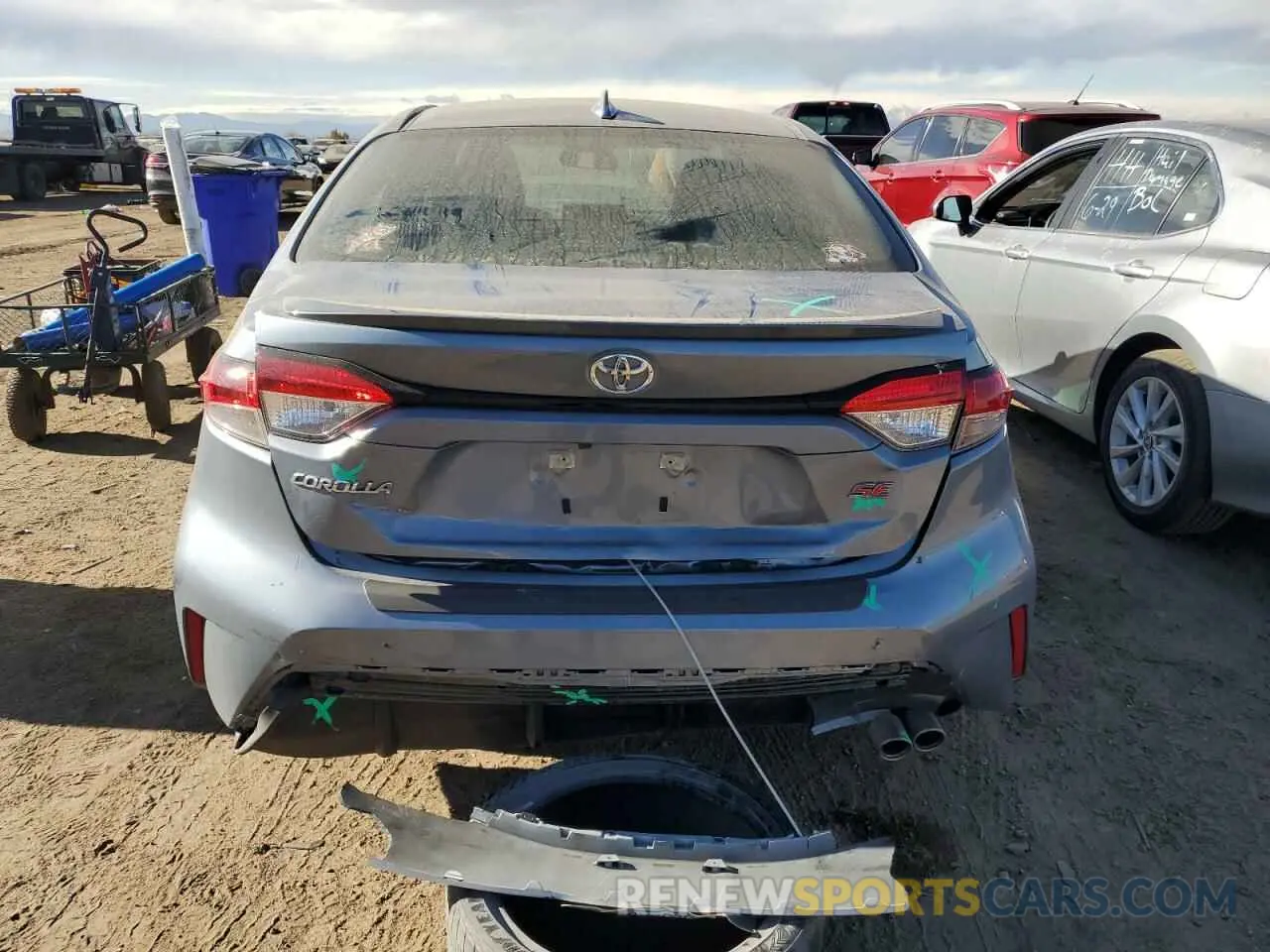 6 Фотография поврежденного автомобиля 5YFS4MCE3RP192240 TOYOTA COROLLA 2024