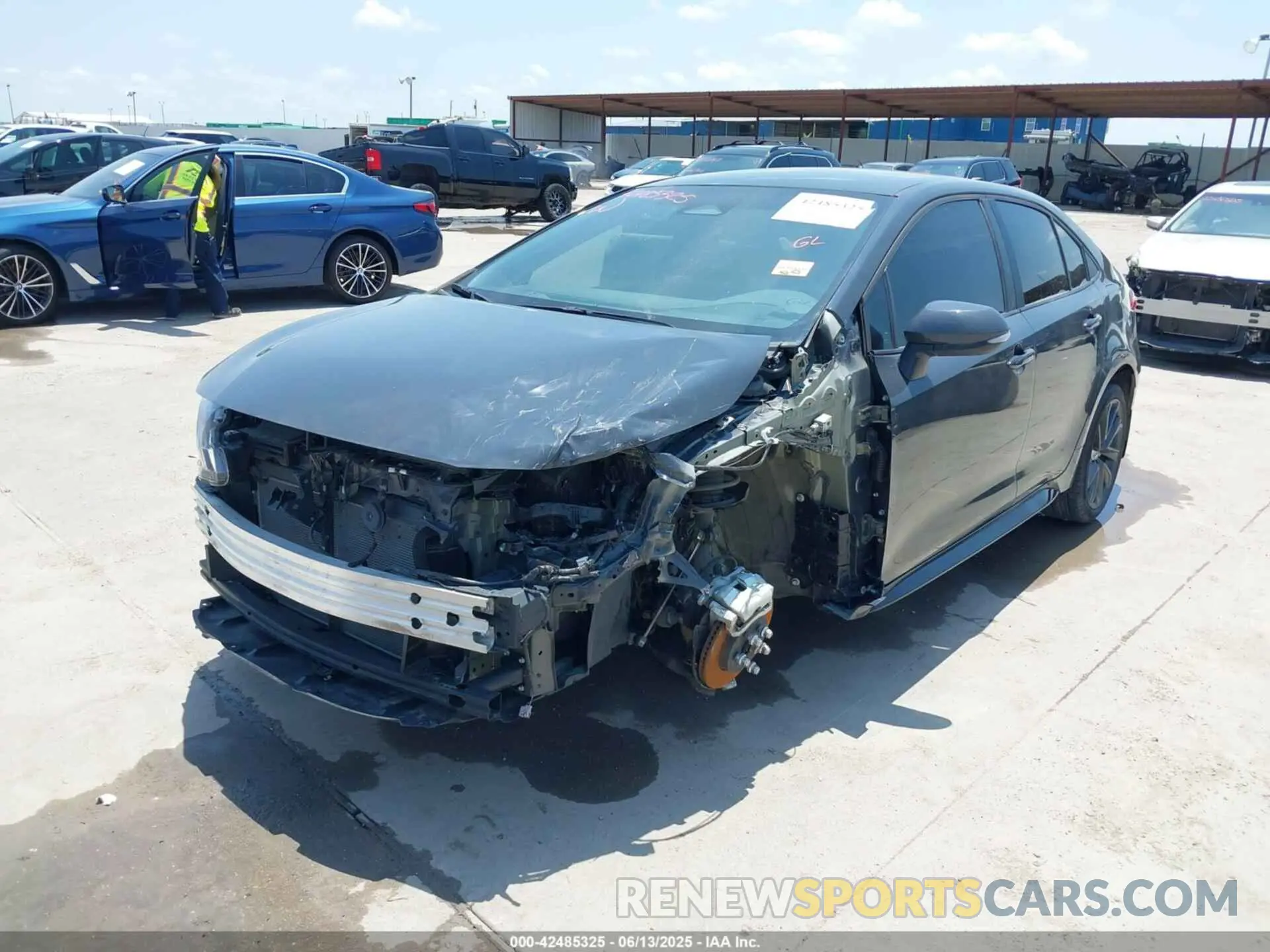 2 Photograph of a damaged car 5YFS4MCE3RP204466 TOYOTA COROLLA 2024