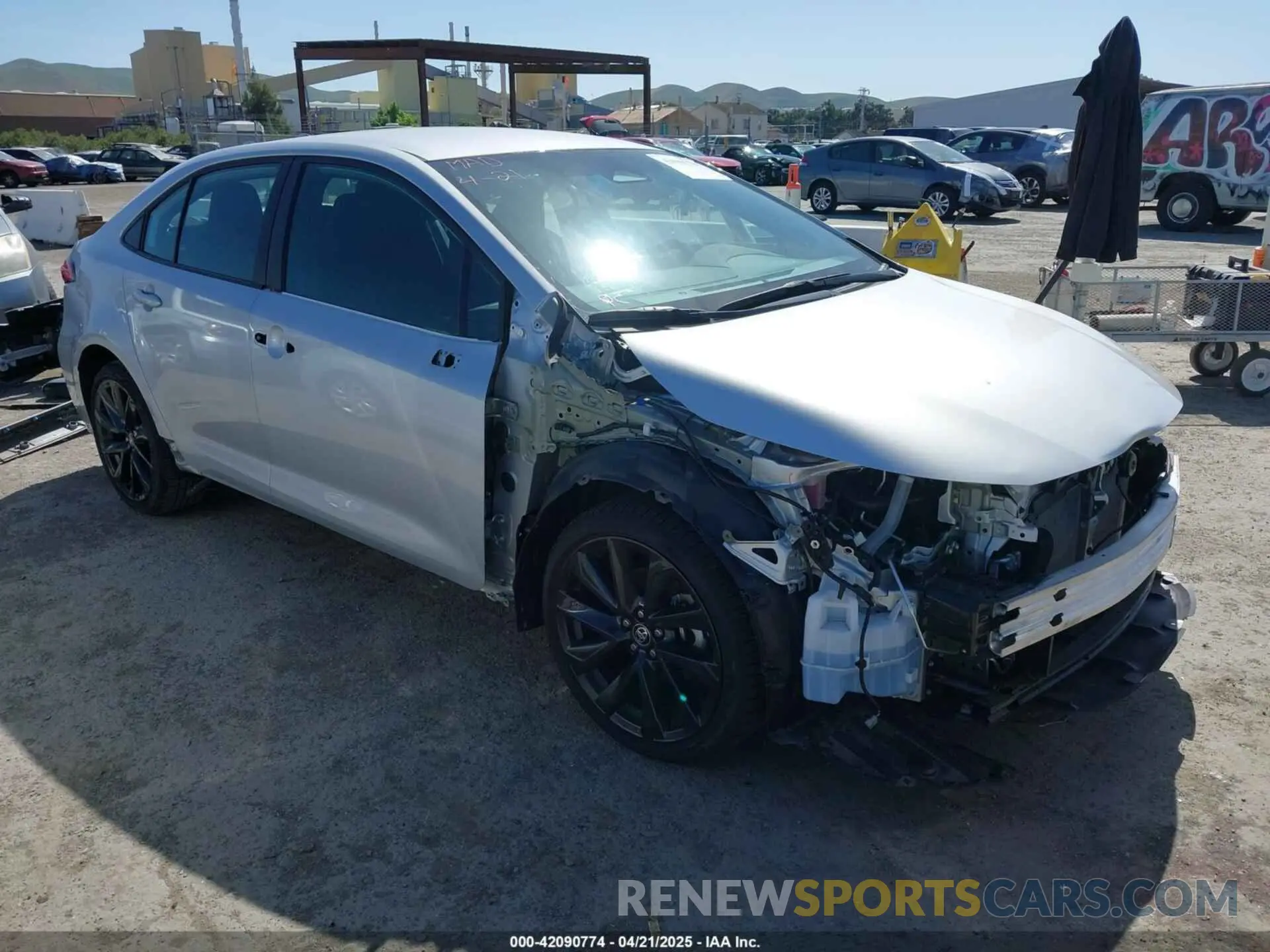 1 Фотография поврежденного автомобиля 5YFS4MCE4RP177083 TOYOTA COROLLA 2024