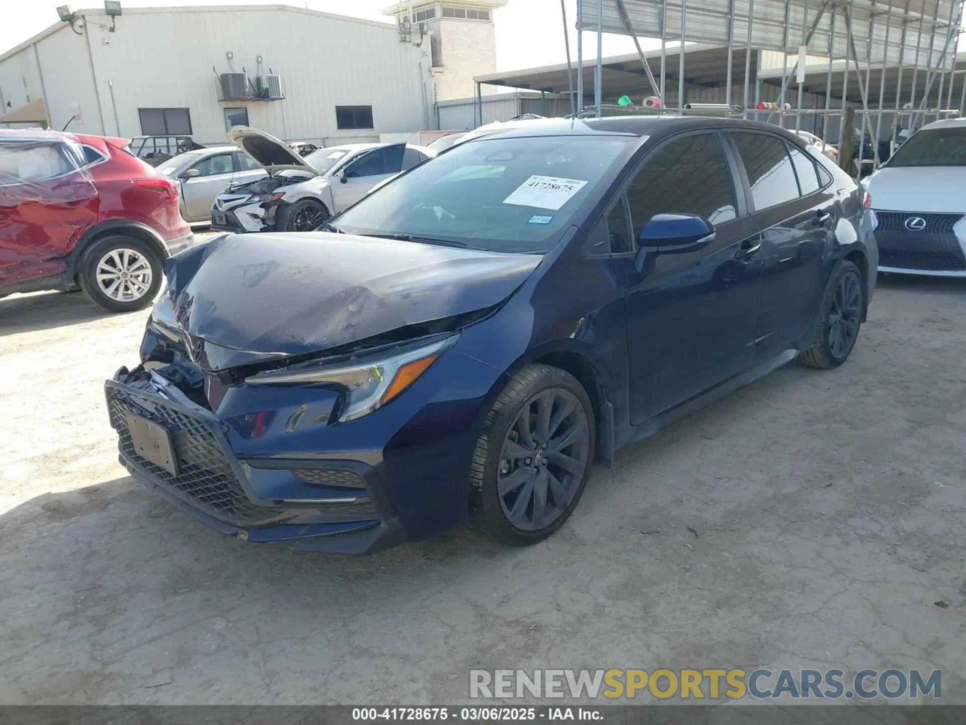 2 Photograph of a damaged car 5YFS4MCE4RP206257 TOYOTA COROLLA 2024