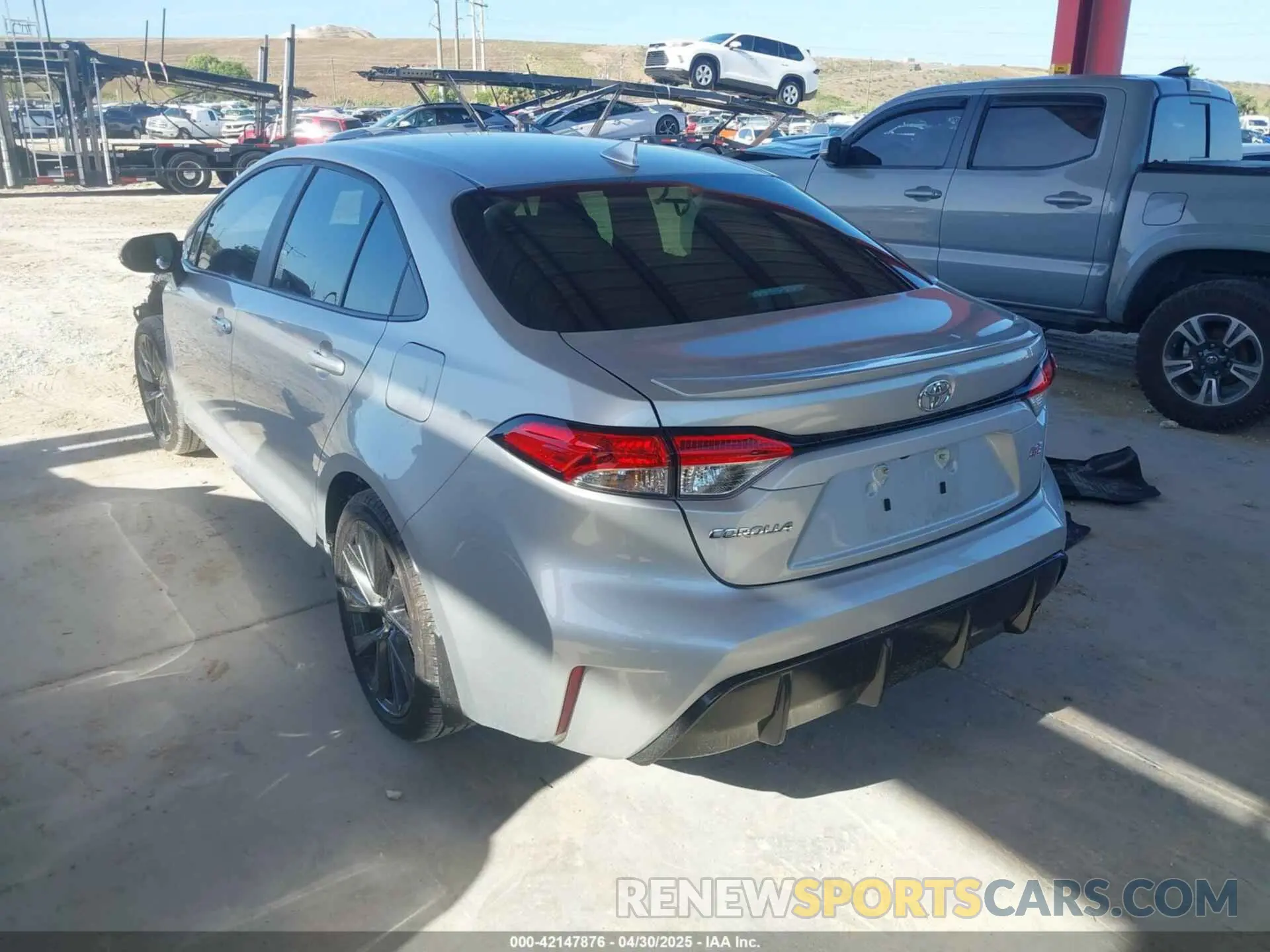 3 Photograph of a damaged car 5YFS4MCE4RP215444 TOYOTA COROLLA 2024