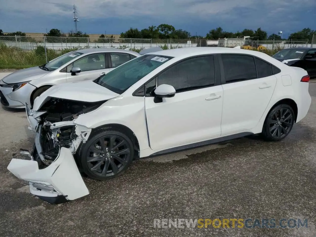1 Photograph of a damaged car 5YFS4MCE6RP176131 TOYOTA COROLLA 2024