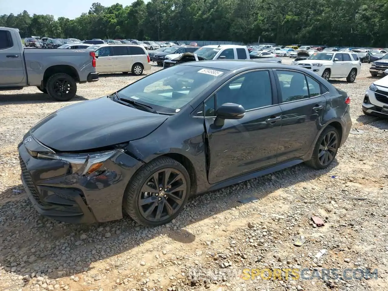1 Photograph of a damaged car 5YFS4MCE6RP182141 TOYOTA COROLLA 2024