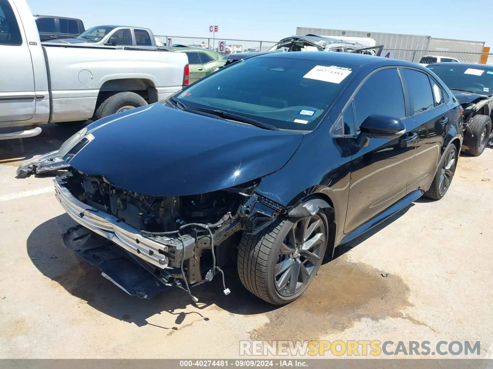 2 Photograph of a damaged car 5YFS4MCE6RP185833 TOYOTA COROLLA 2024
