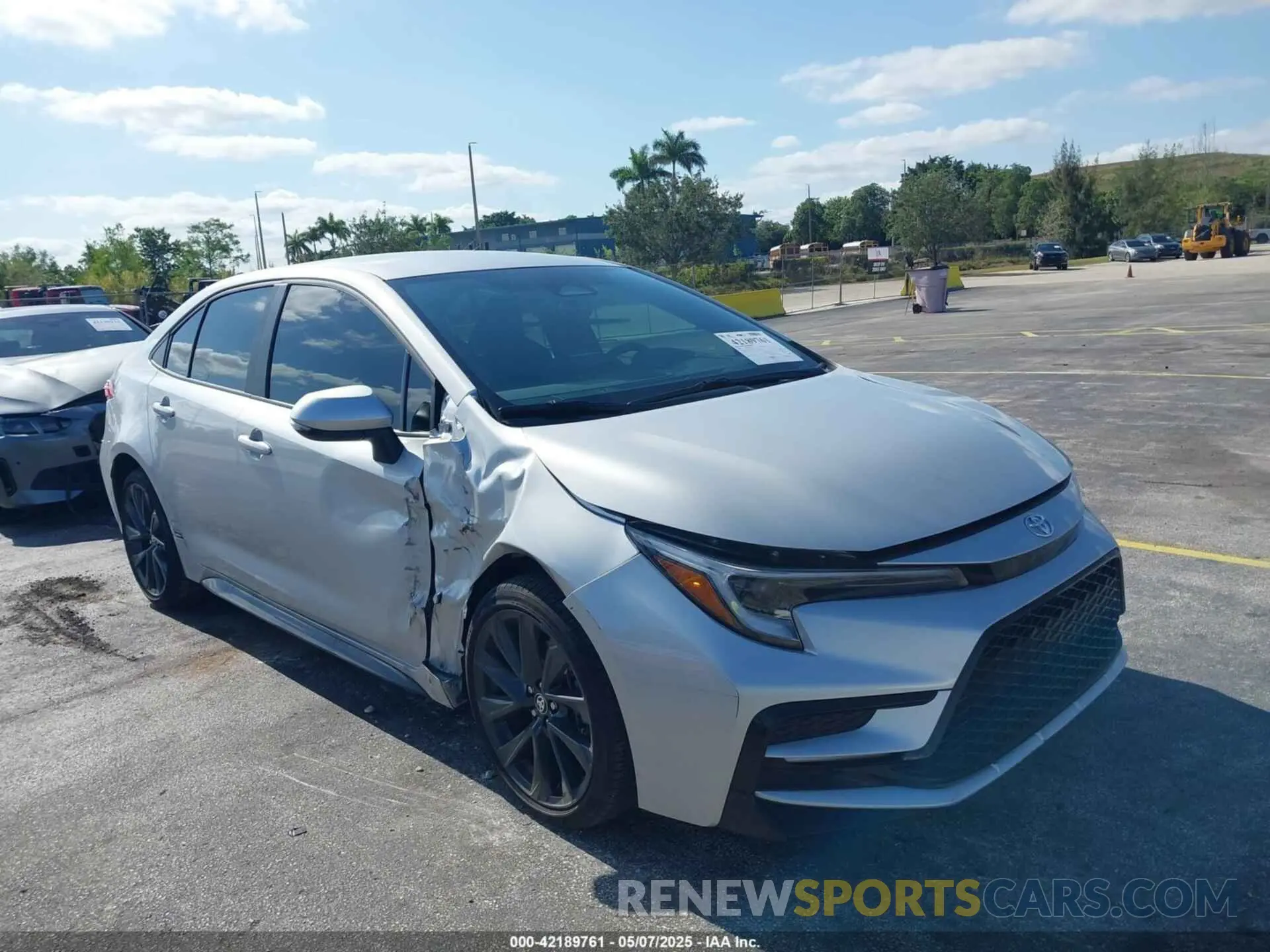 6 Фотография поврежденного автомобиля 5YFS4MCE6RP203392 TOYOTA COROLLA 2024