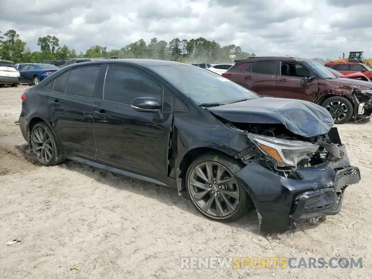 4 Photograph of a damaged car 5YFS4MCE8RP189494 TOYOTA COROLLA 2024