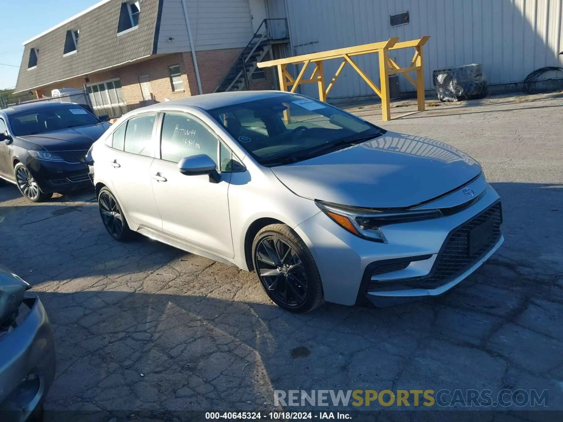1 Фотография поврежденного автомобиля 5YFS4MCE9RP190105 TOYOTA COROLLA 2024