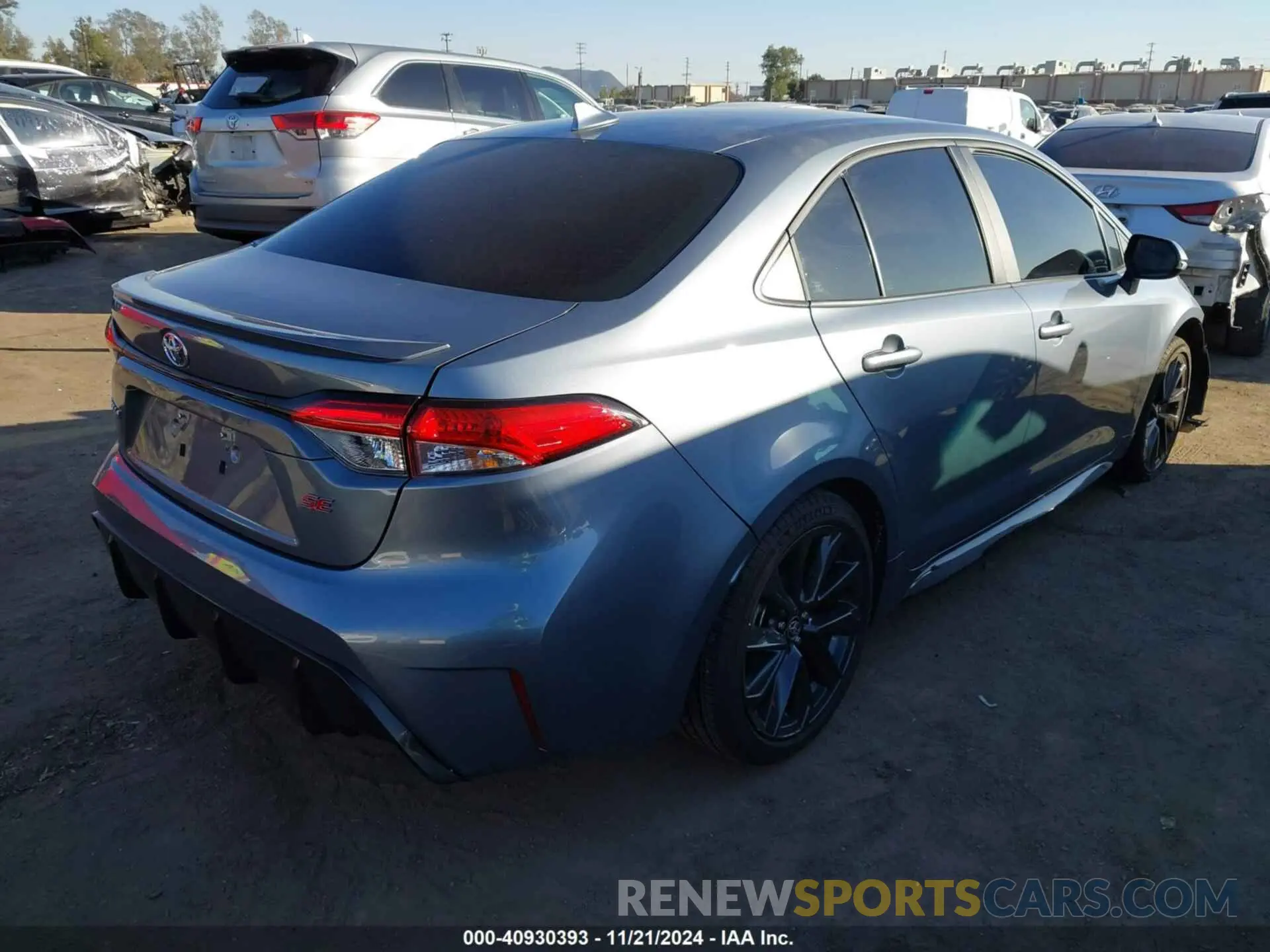 4 Фотография поврежденного автомобиля 5YFS4MCE9RP192937 TOYOTA COROLLA 2024