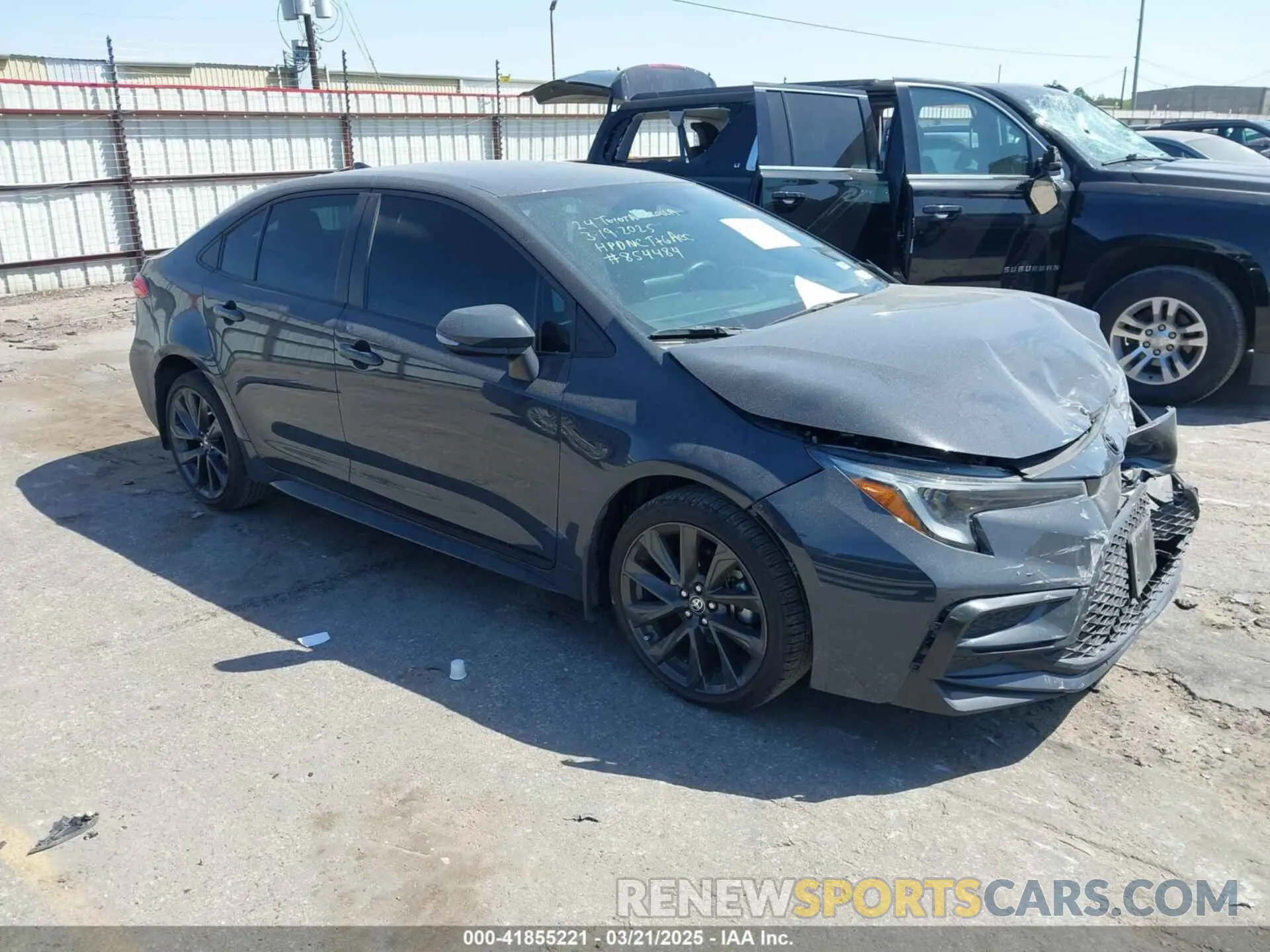 1 Photograph of a damaged car 5YFS4MCE9RP195160 TOYOTA COROLLA 2024