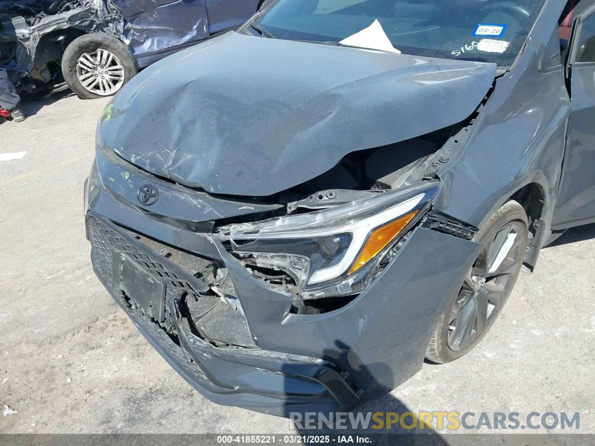 6 Photograph of a damaged car 5YFS4MCE9RP195160 TOYOTA COROLLA 2024