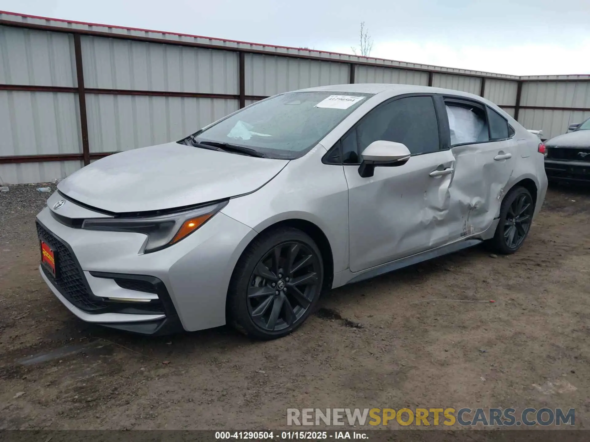 2 Photograph of a damaged car 5YFS4MCE9RP214144 TOYOTA COROLLA 2024