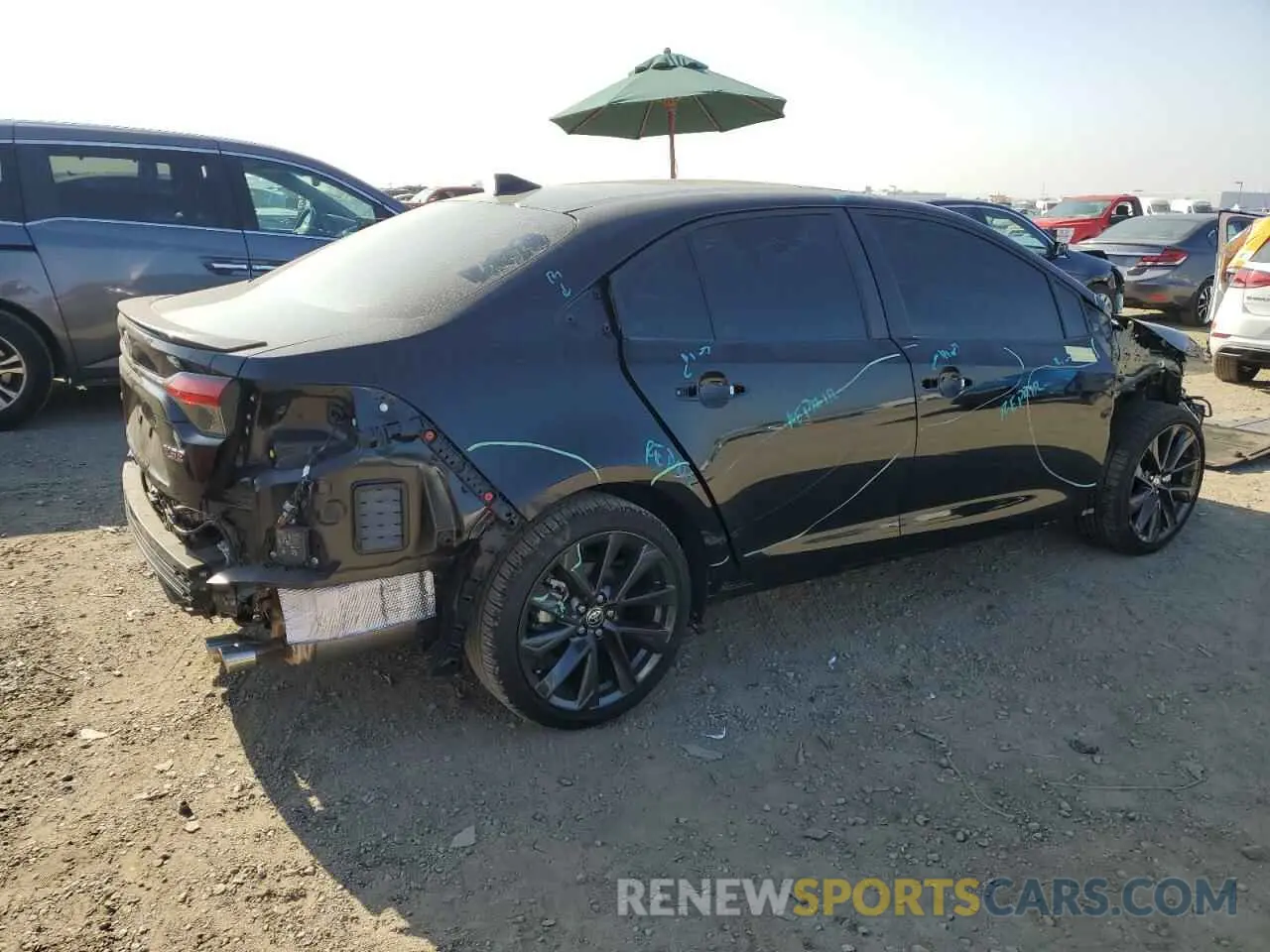 3 Photograph of a damaged car 5YFT4MCE2RP194789 TOYOTA COROLLA 2024