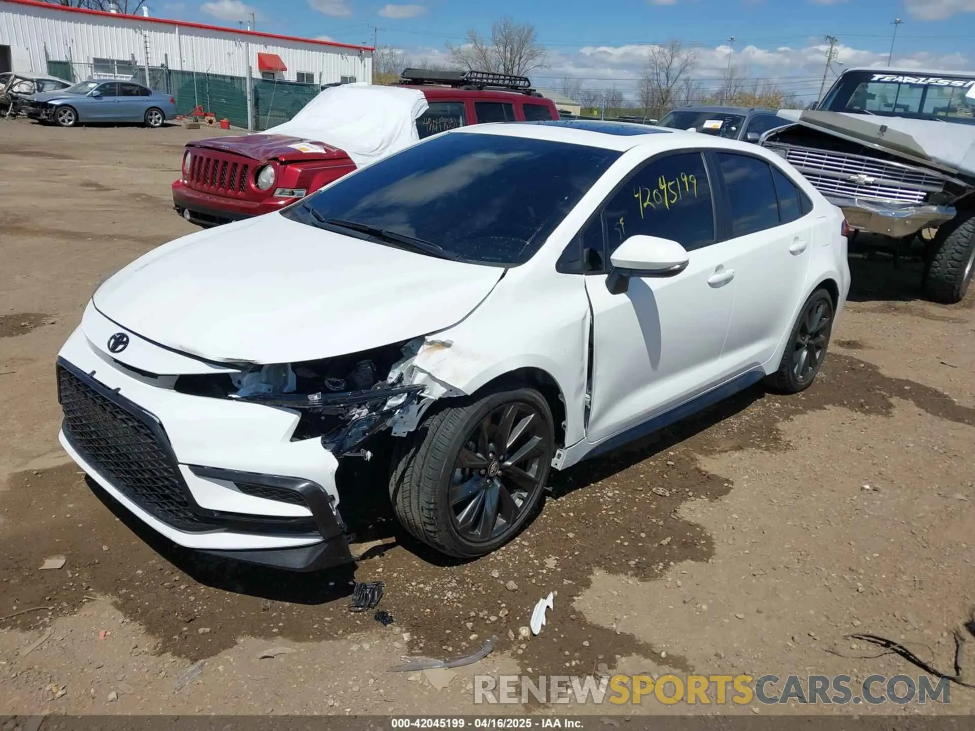 2 Photograph of a damaged car 5YFT4MCE3RP208490 TOYOTA COROLLA 2024