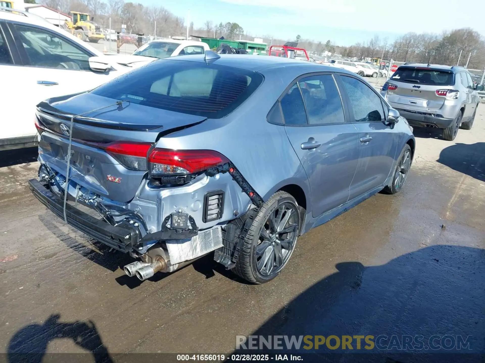 4 Photograph of a damaged car 5YFT4MCE7RP202093 TOYOTA COROLLA 2024