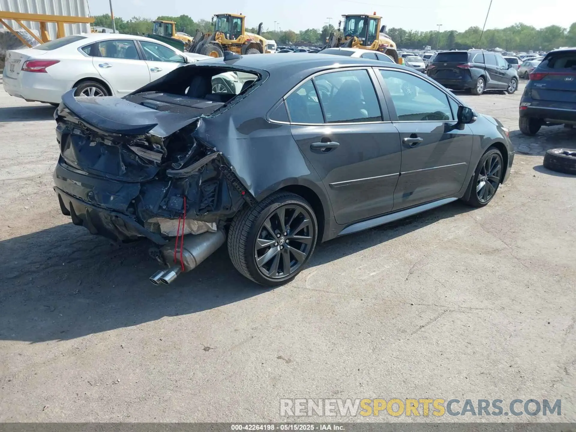 4 Фотография поврежденного автомобиля 5YFT4MCEXRP185371 TOYOTA COROLLA 2024