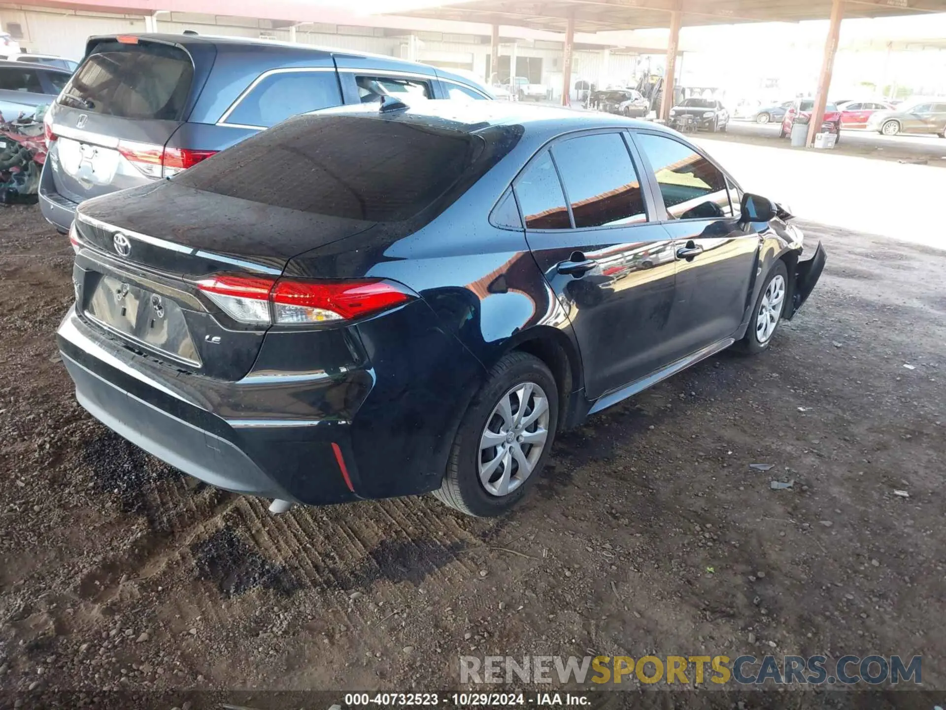 4 Photograph of a damaged car JTDB4MEE0R3019054 TOYOTA COROLLA 2024