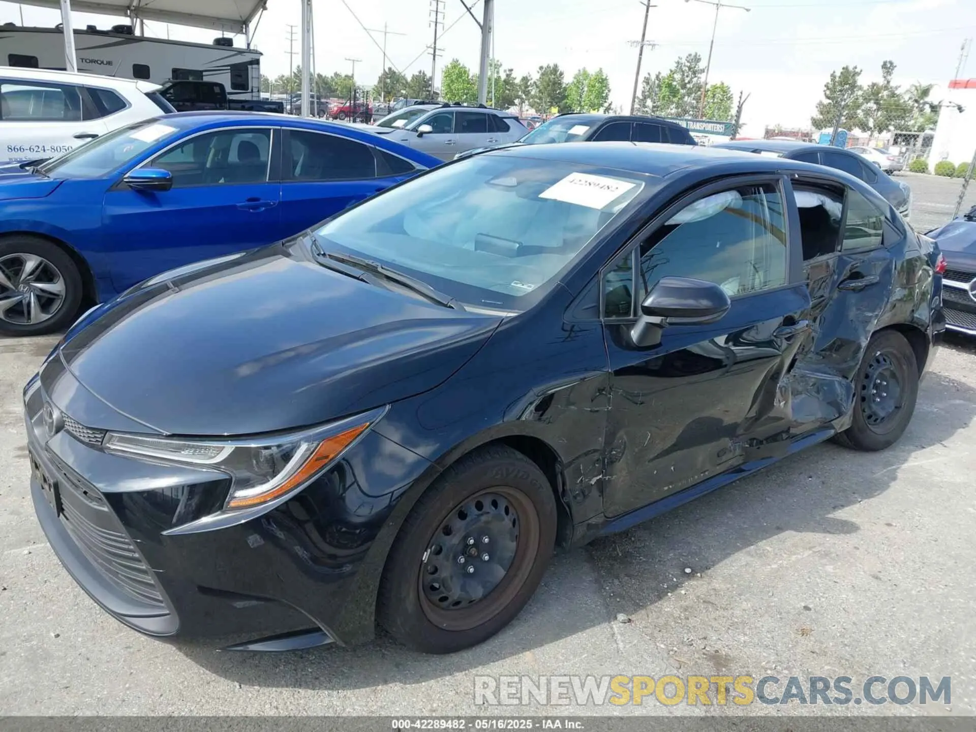2 Photograph of a damaged car JTDB4MEE0RJ012228 TOYOTA COROLLA 2024