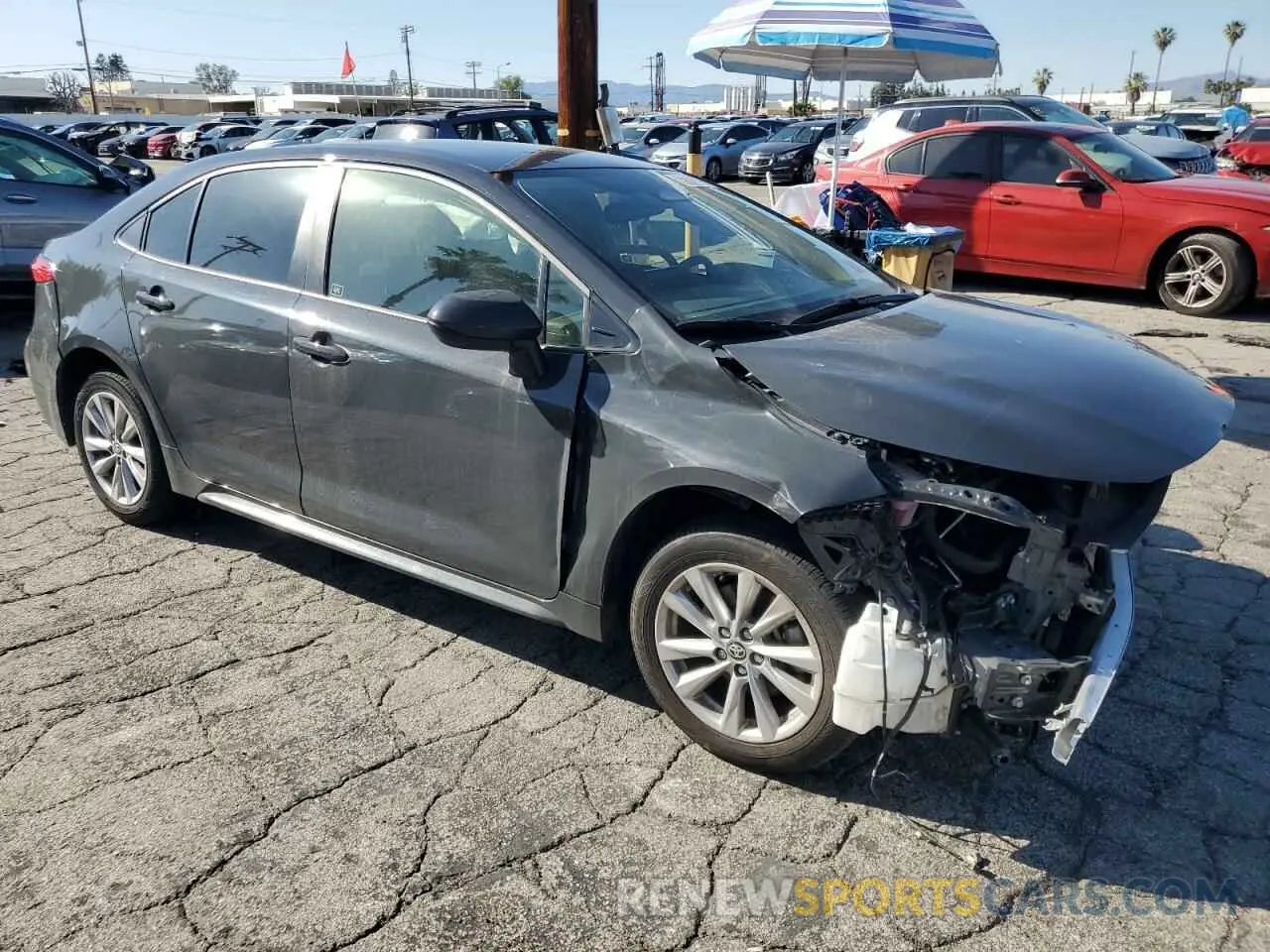 4 Photograph of a damaged car JTDB4MEE1R3017376 TOYOTA COROLLA 2024
