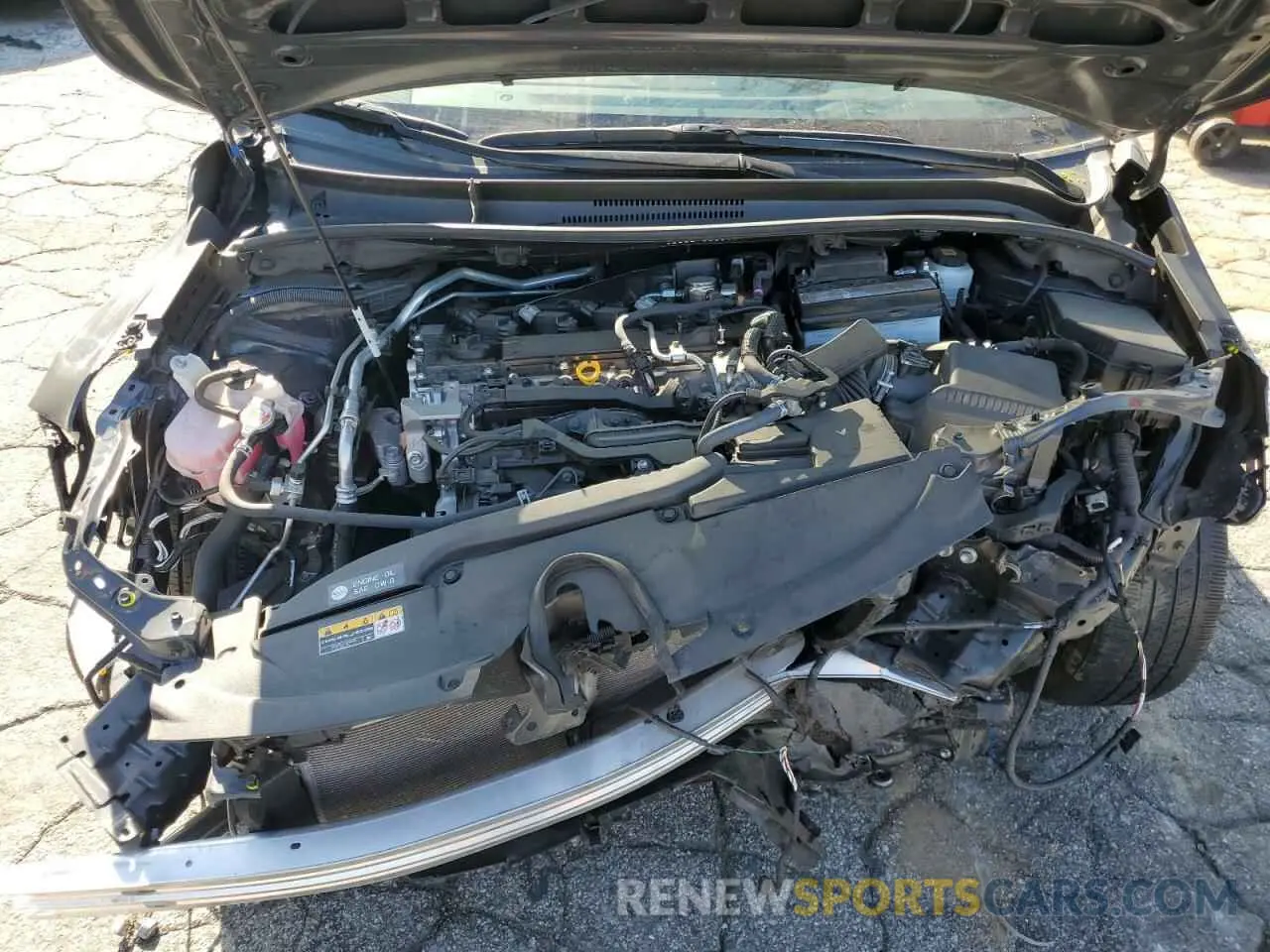9 Photograph of a damaged car JTDB4MEE1R3017376 TOYOTA COROLLA 2024