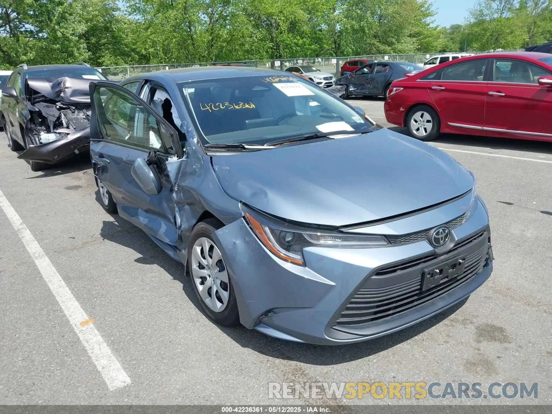 1 Photograph of a damaged car JTDB4MEE2R3019220 TOYOTA COROLLA 2024
