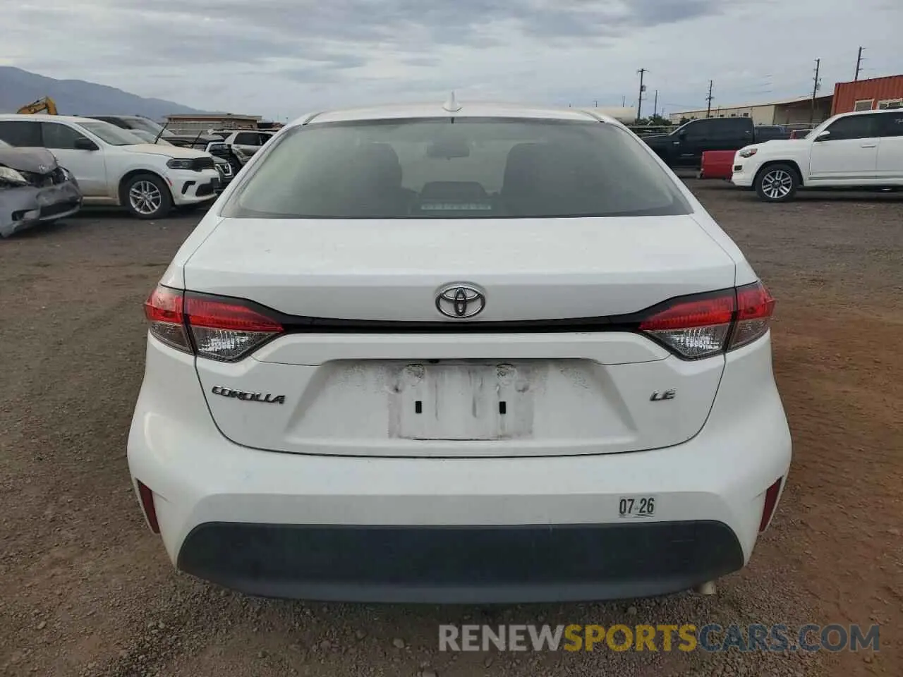 6 Фотография поврежденного автомобиля JTDB4MEE2RJ017477 TOYOTA COROLLA 2024