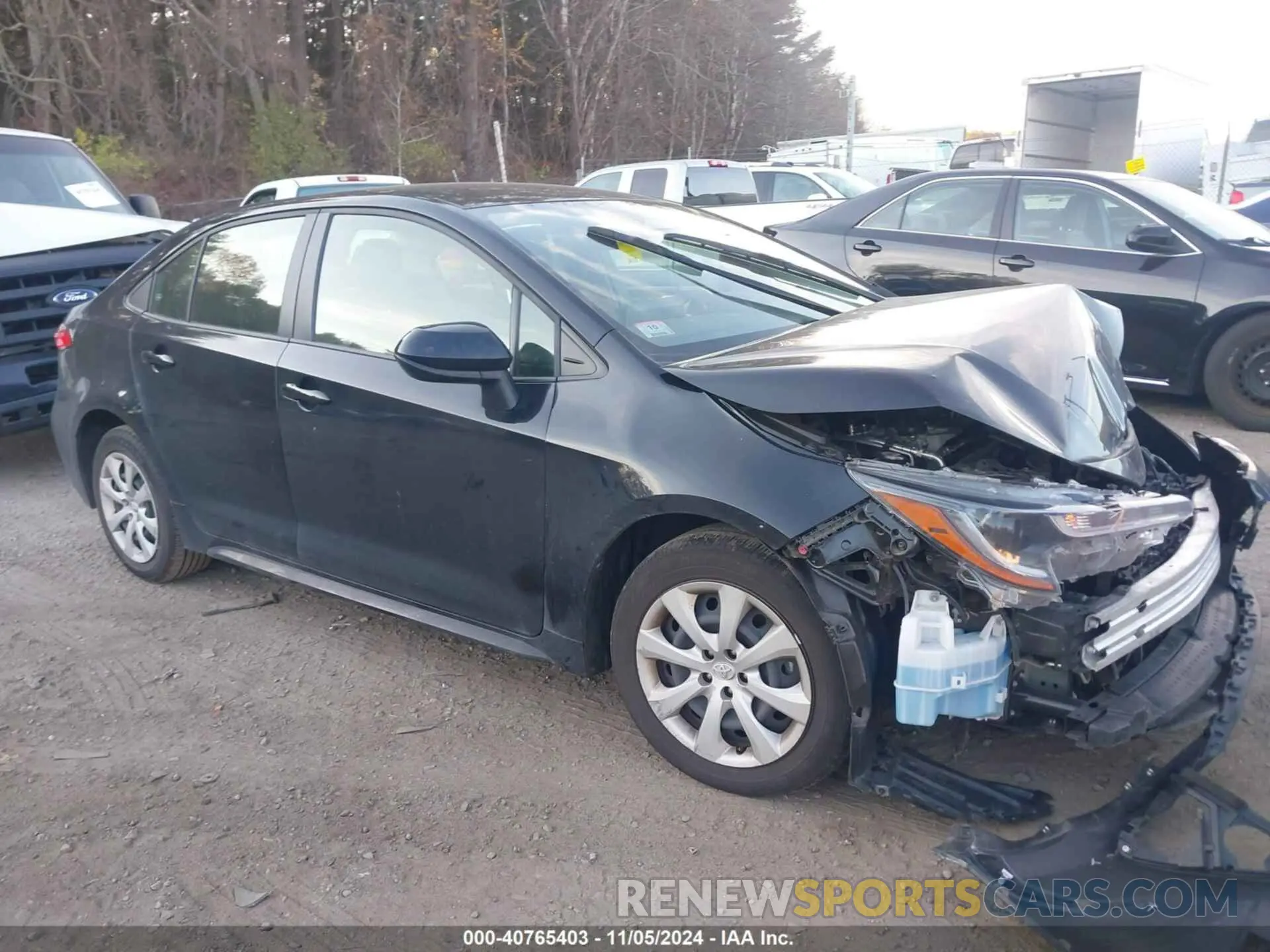1 Photograph of a damaged car JTDB4MEE3RJ013101 TOYOTA COROLLA 2024