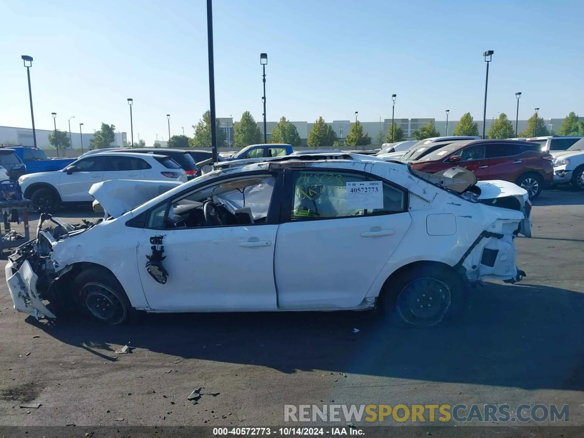 13 Photograph of a damaged car JTDB4MEE4R3023561 TOYOTA COROLLA 2024