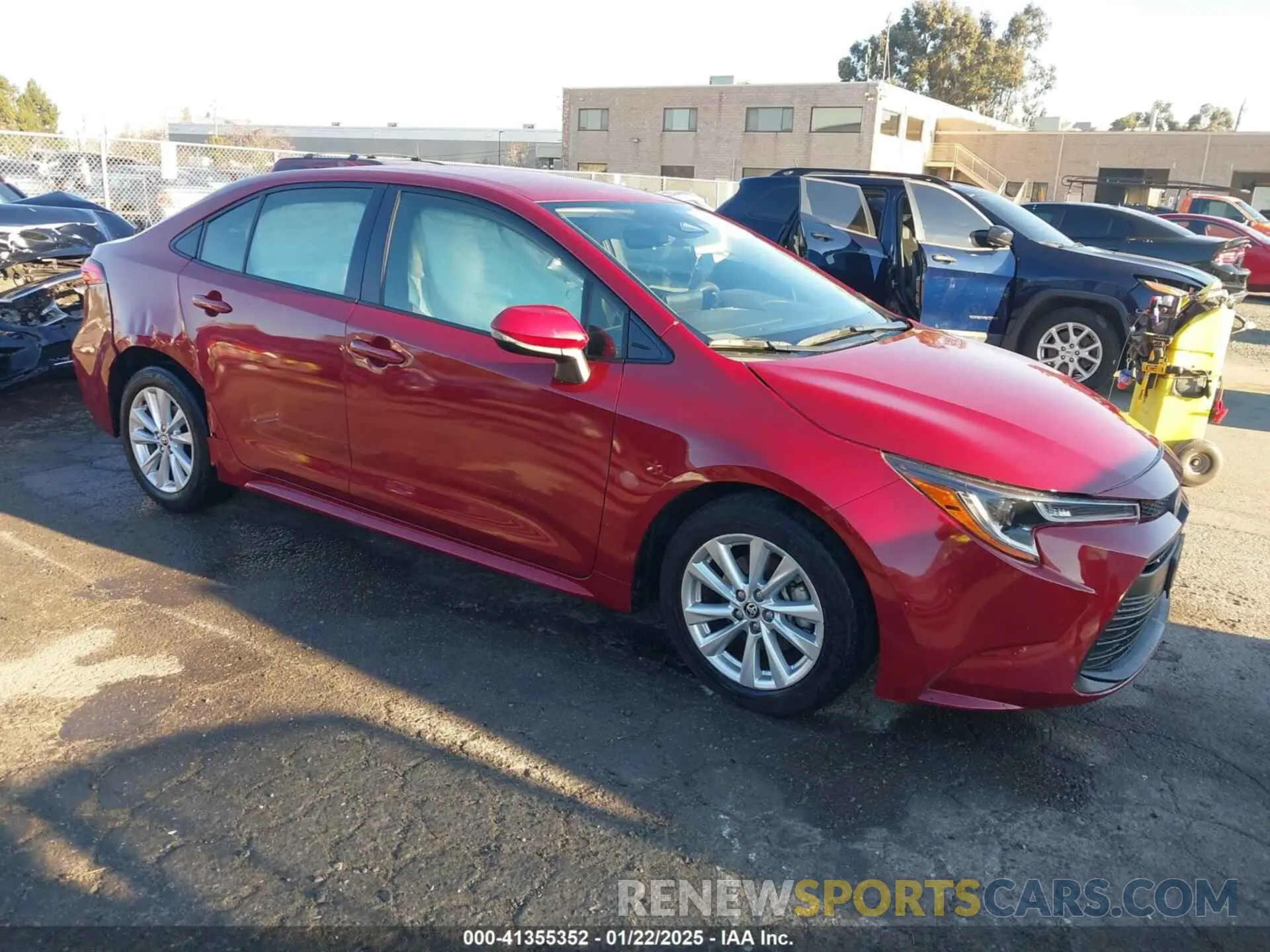 1 Photograph of a damaged car JTDB4MEE4RJ016623 TOYOTA COROLLA 2024