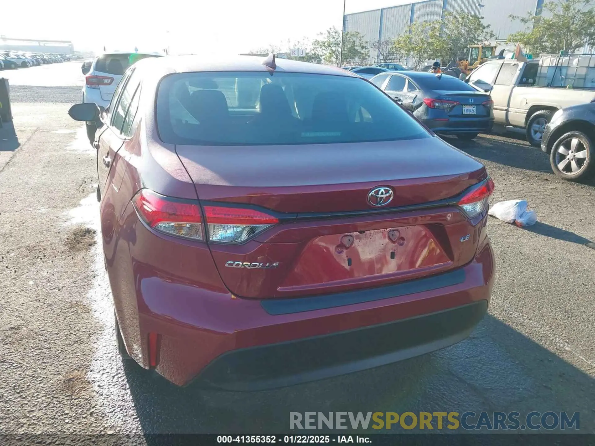 16 Photograph of a damaged car JTDB4MEE4RJ016623 TOYOTA COROLLA 2024