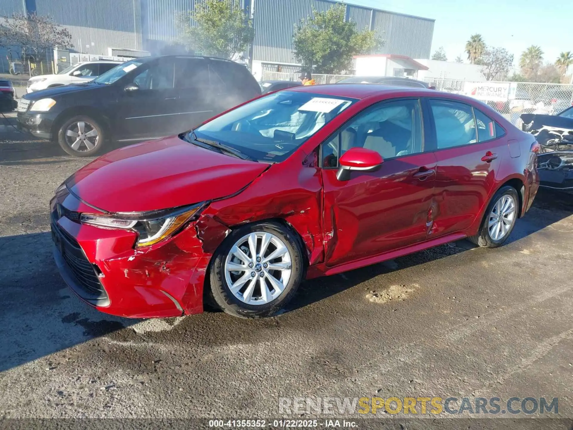 2 Photograph of a damaged car JTDB4MEE4RJ016623 TOYOTA COROLLA 2024