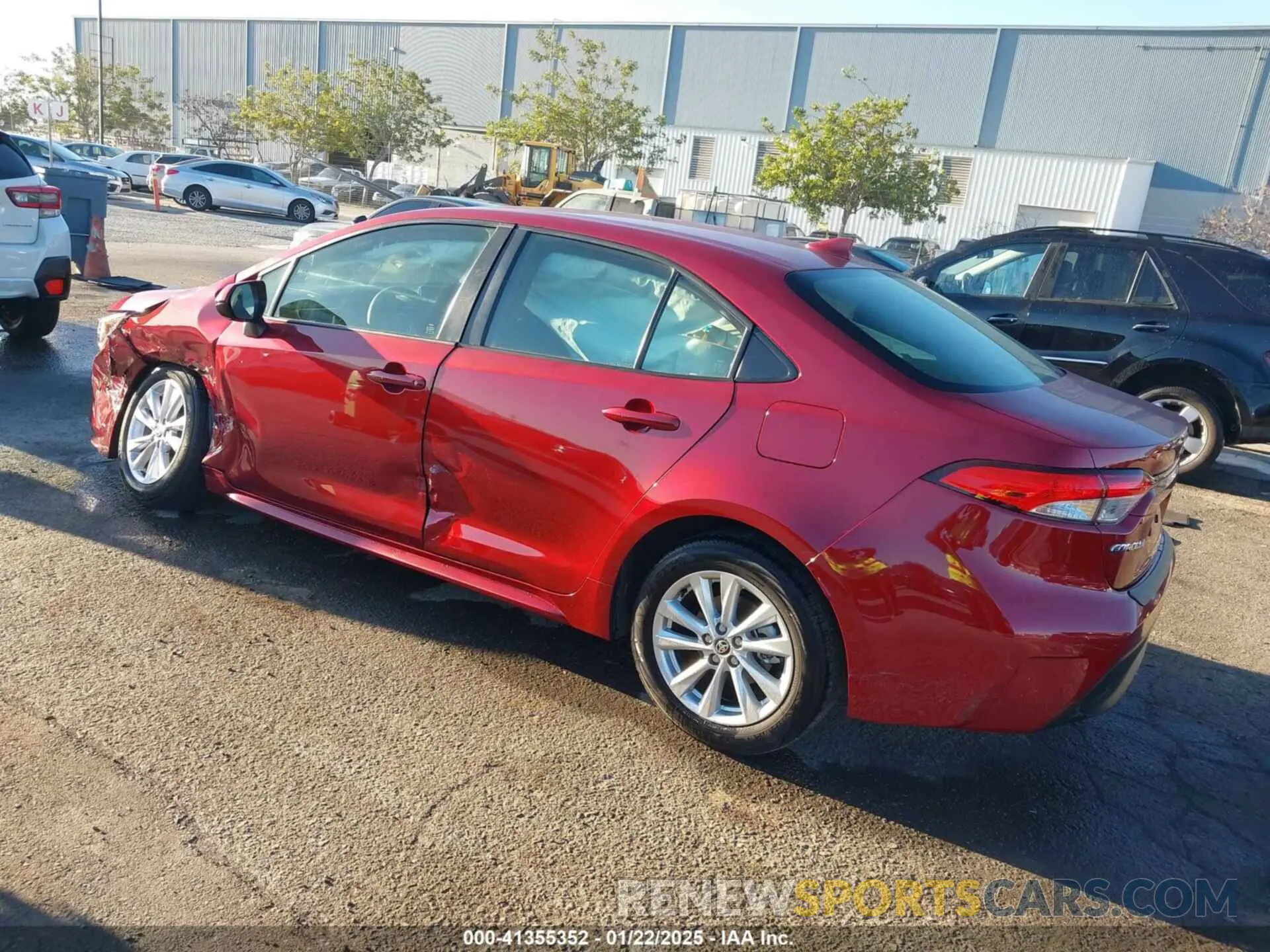 3 Photograph of a damaged car JTDB4MEE4RJ016623 TOYOTA COROLLA 2024