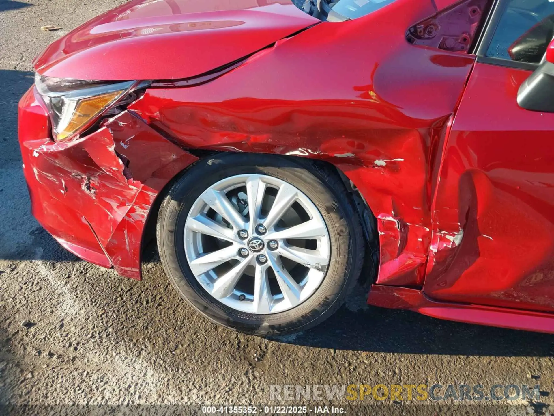 6 Photograph of a damaged car JTDB4MEE4RJ016623 TOYOTA COROLLA 2024