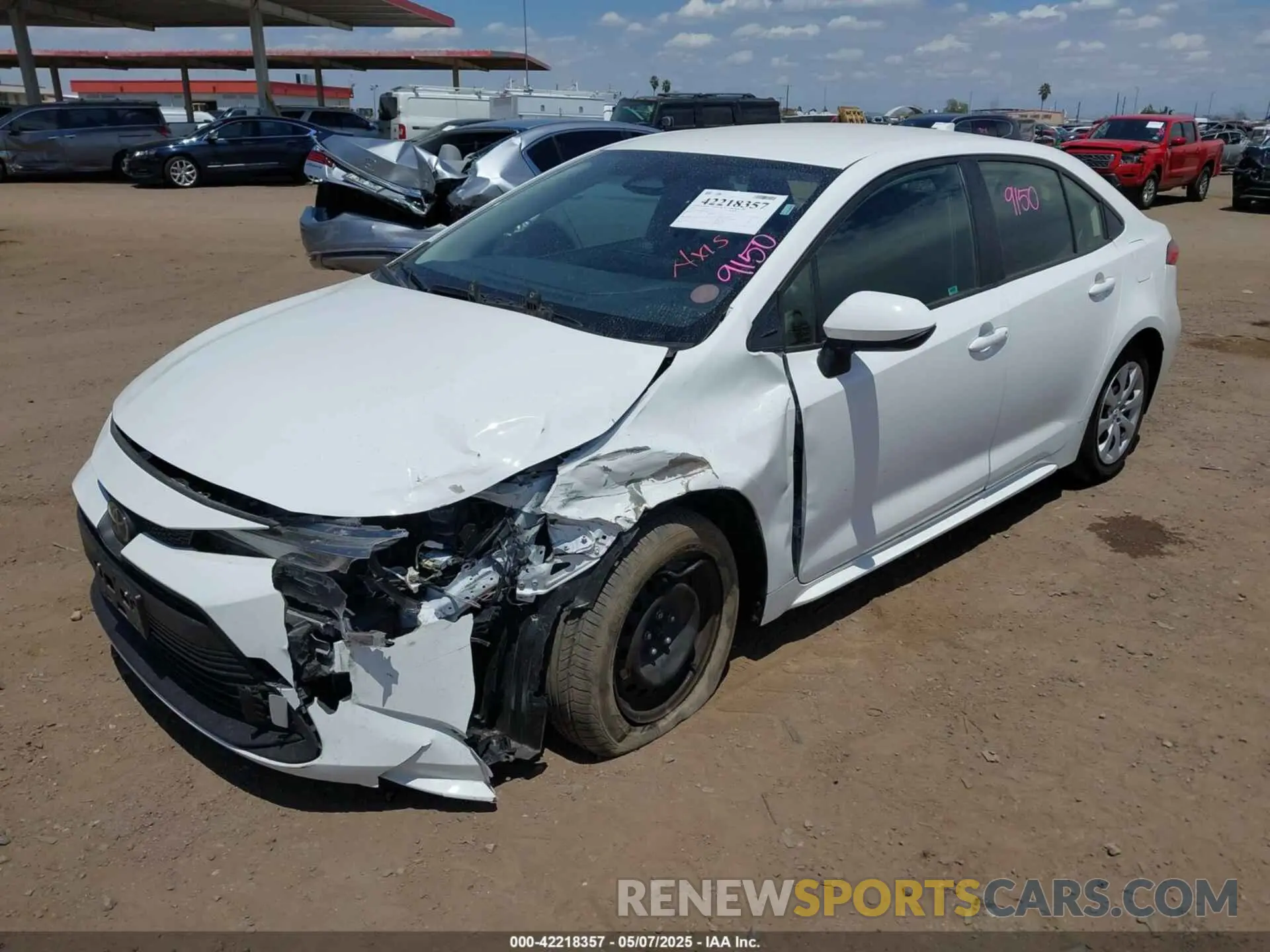 6 Photograph of a damaged car JTDB4MEE9RJ013314 TOYOTA COROLLA 2024