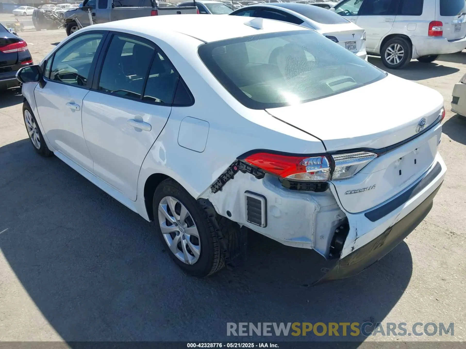 3 Photograph of a damaged car JTDB4MEE9RJ016648 TOYOTA COROLLA 2024