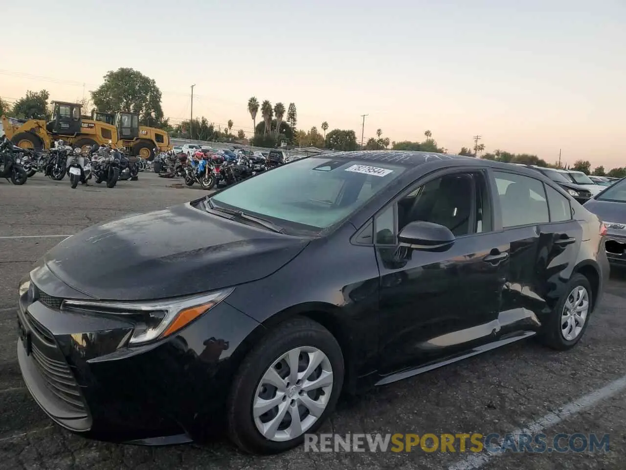 1 Photograph of a damaged car JTDBCMFE0R3031433 TOYOTA COROLLA 2024