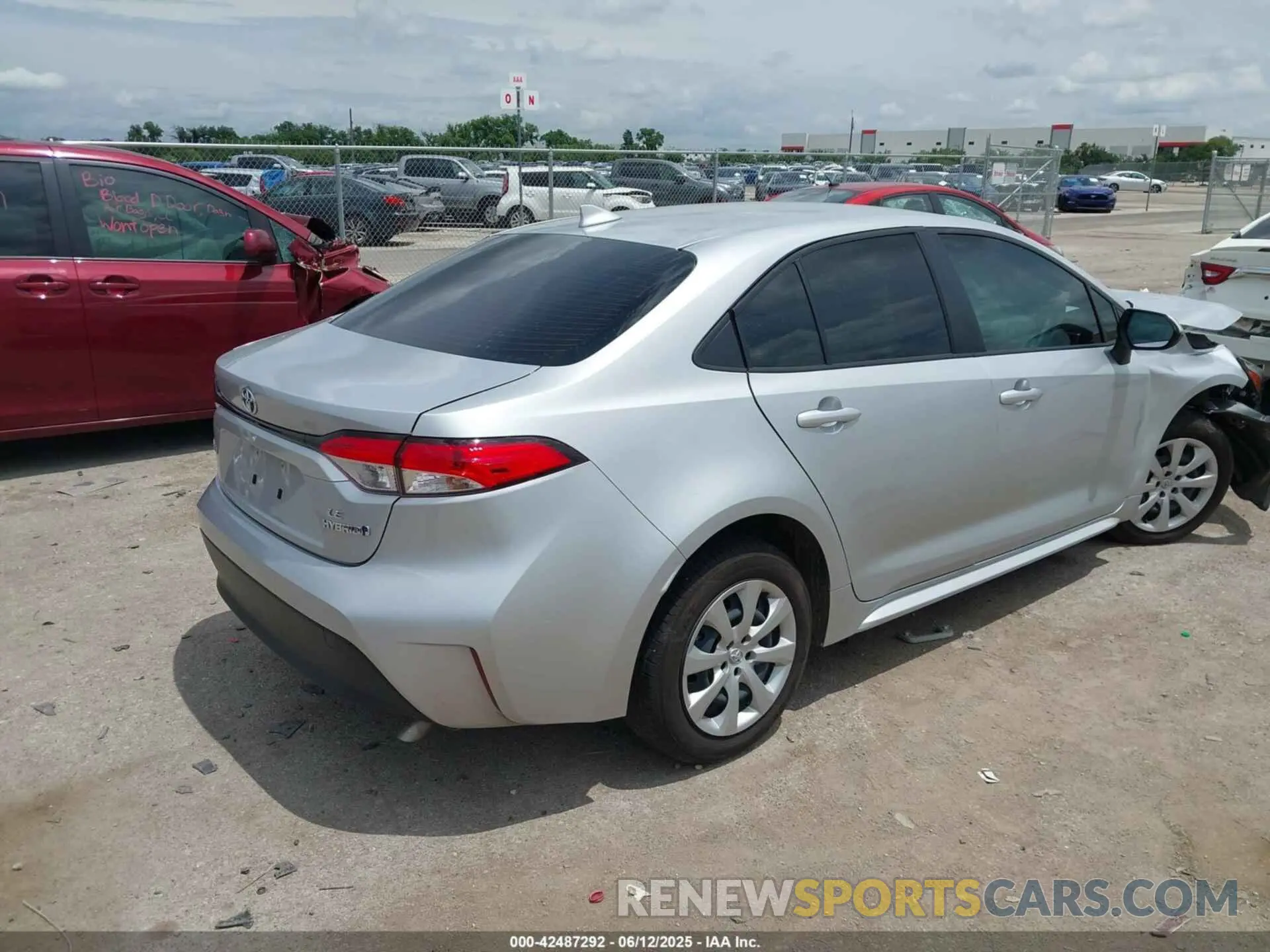 4 Photograph of a damaged car JTDBCMFE0R3039323 TOYOTA COROLLA 2024