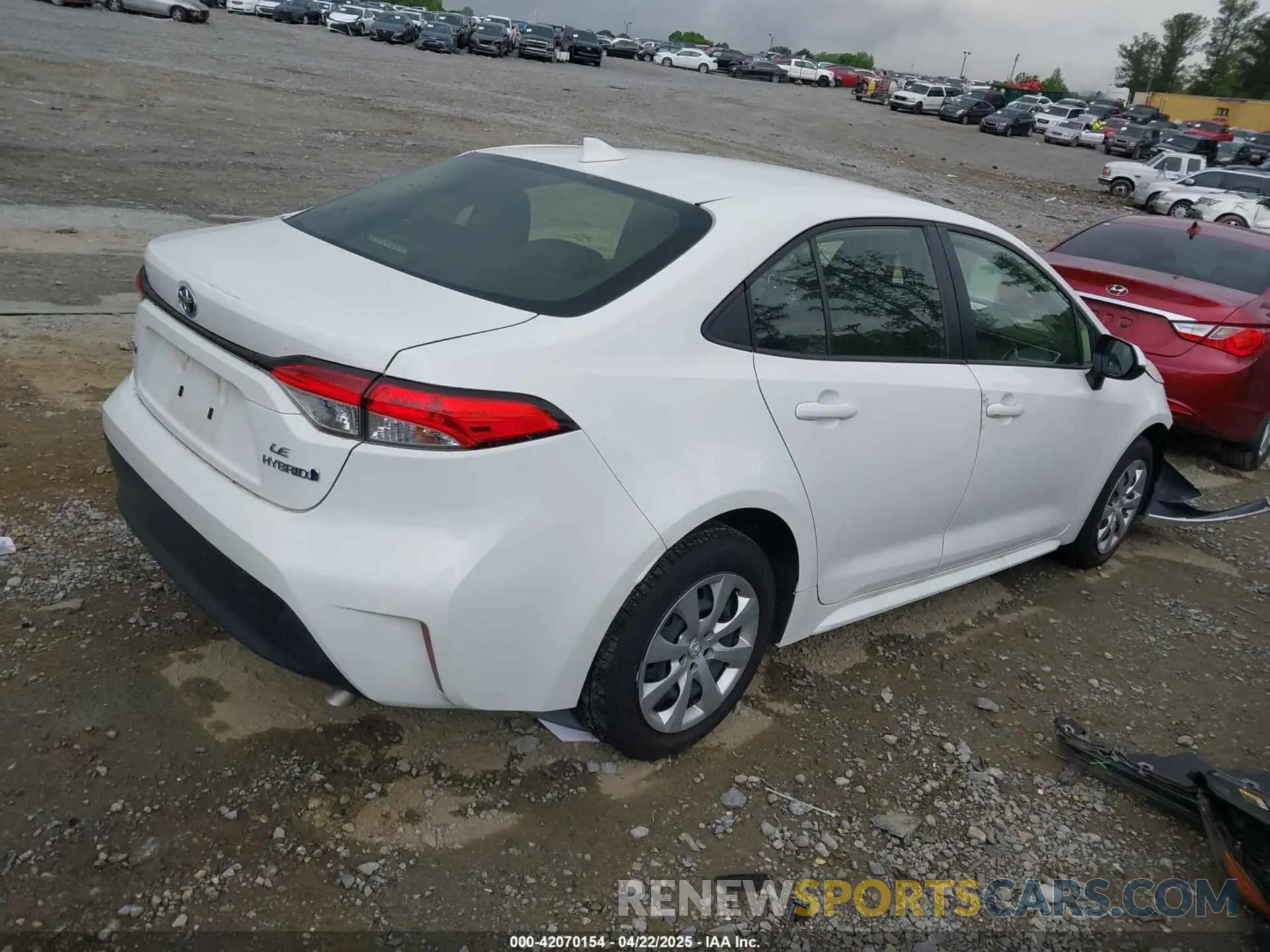 4 Фотография поврежденного автомобиля JTDBCMFE0R3042867 TOYOTA COROLLA 2024